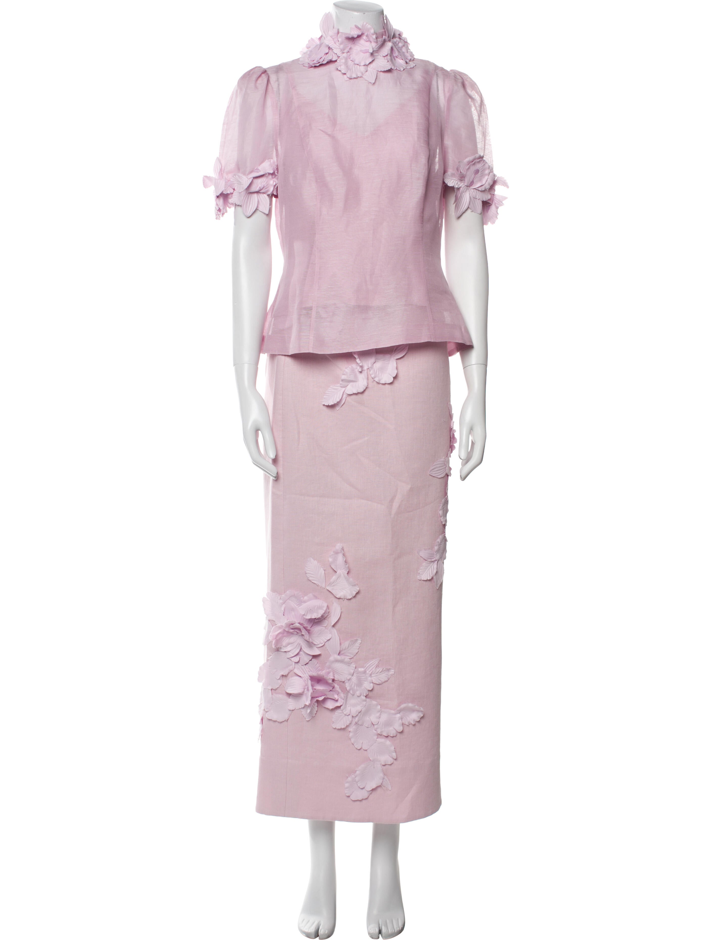 Zimmermann Linen Skirt Set