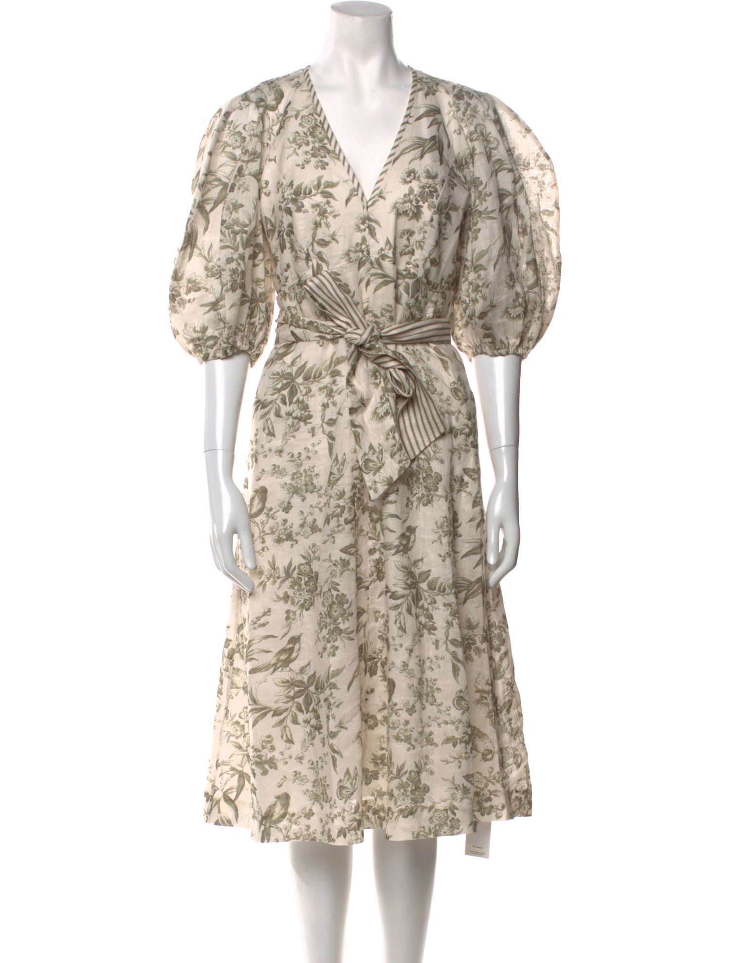 Zimmermann Linen Midi Length Dress