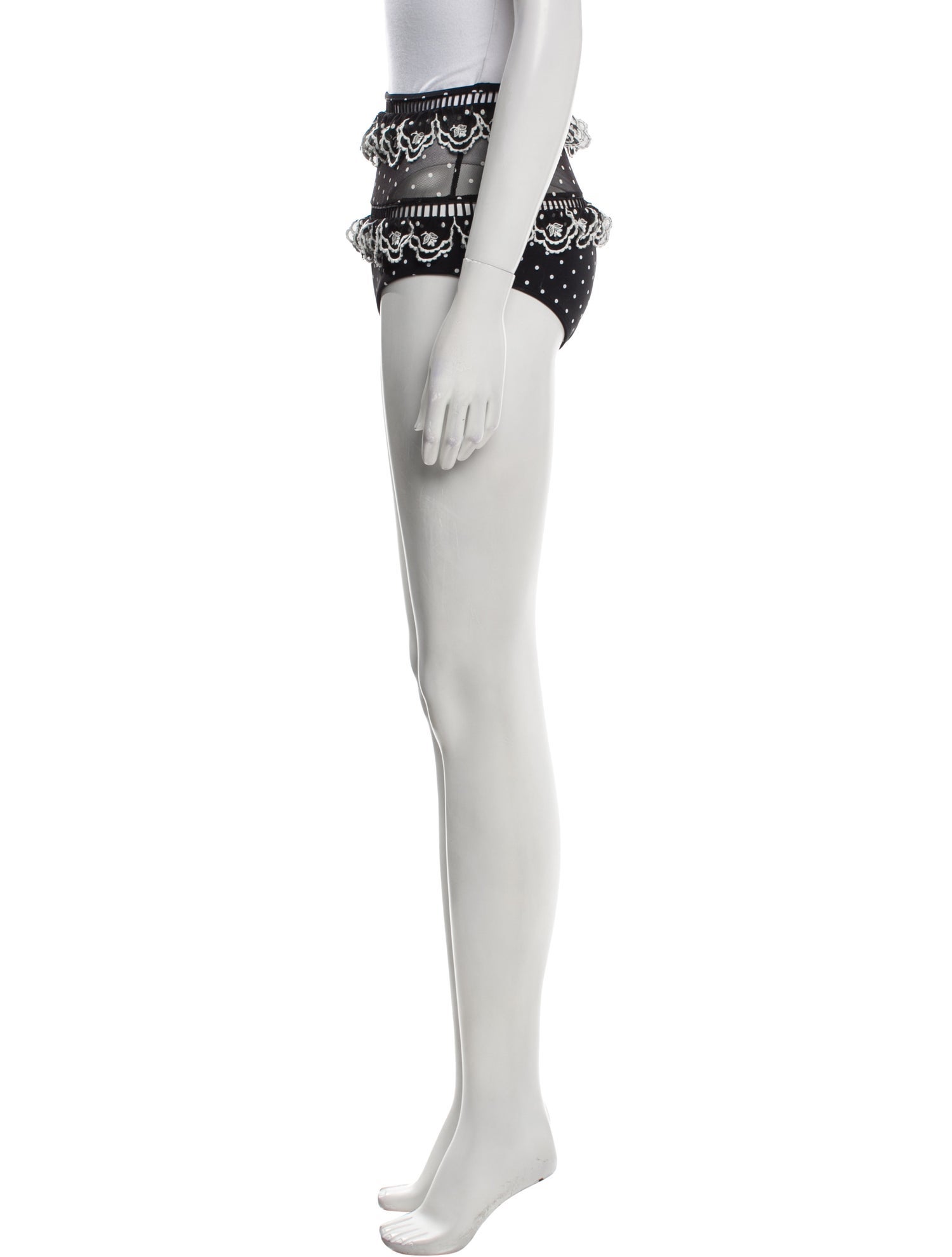 Zimmermann Printed Mesh Accents Bottoms