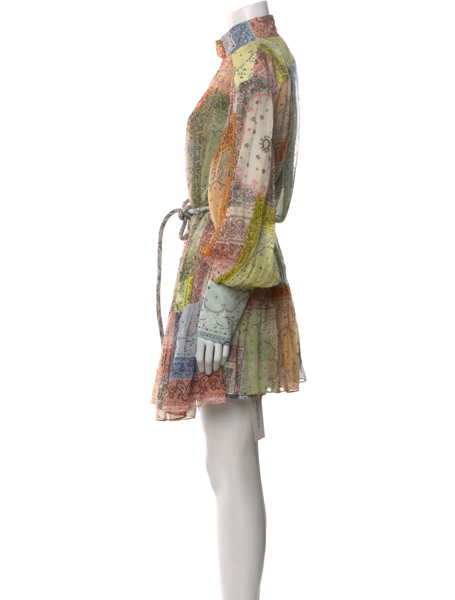 Zimmermann Paisley Print Mini Dress