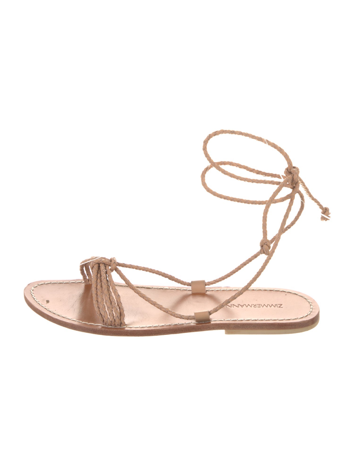 Zimmermann Leather Gladiator Sandals