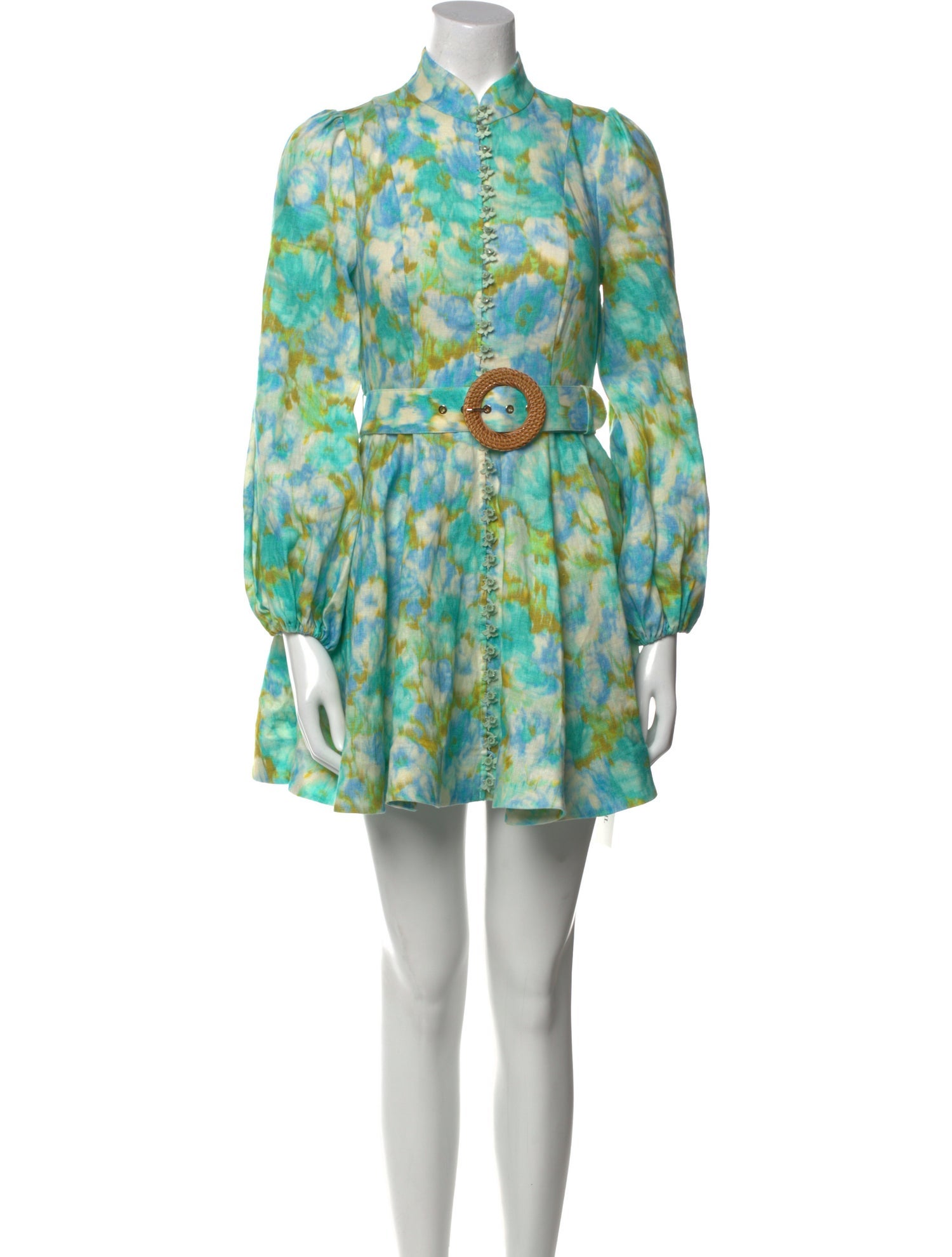 Zimmermann Linen Mini Dress