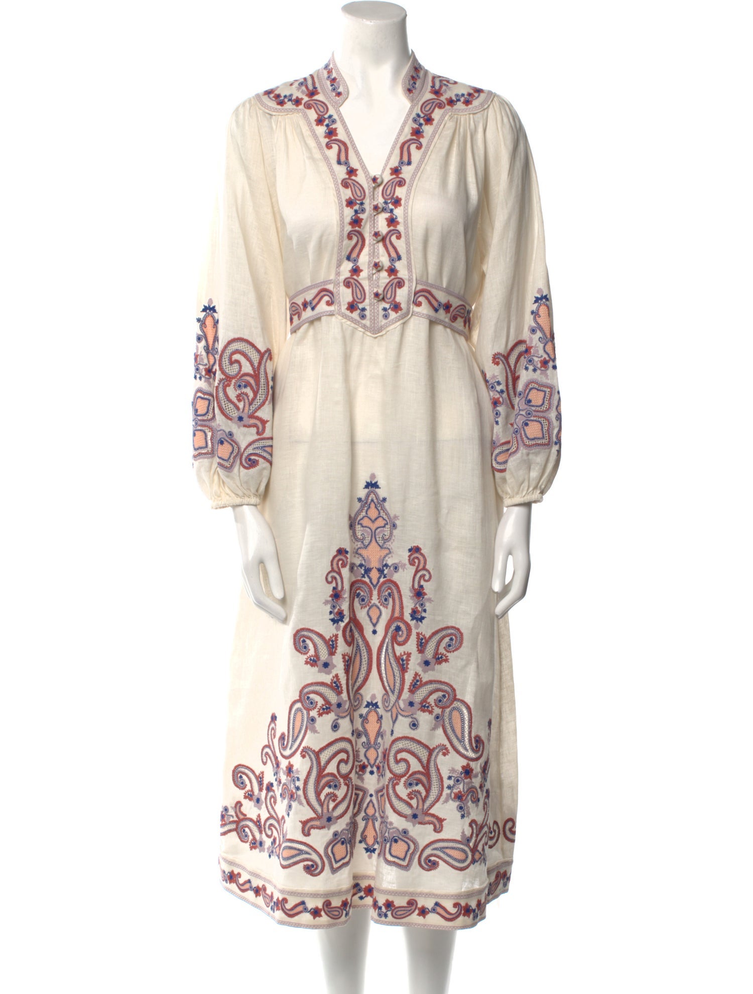 Zimmermann Linen Long Dress