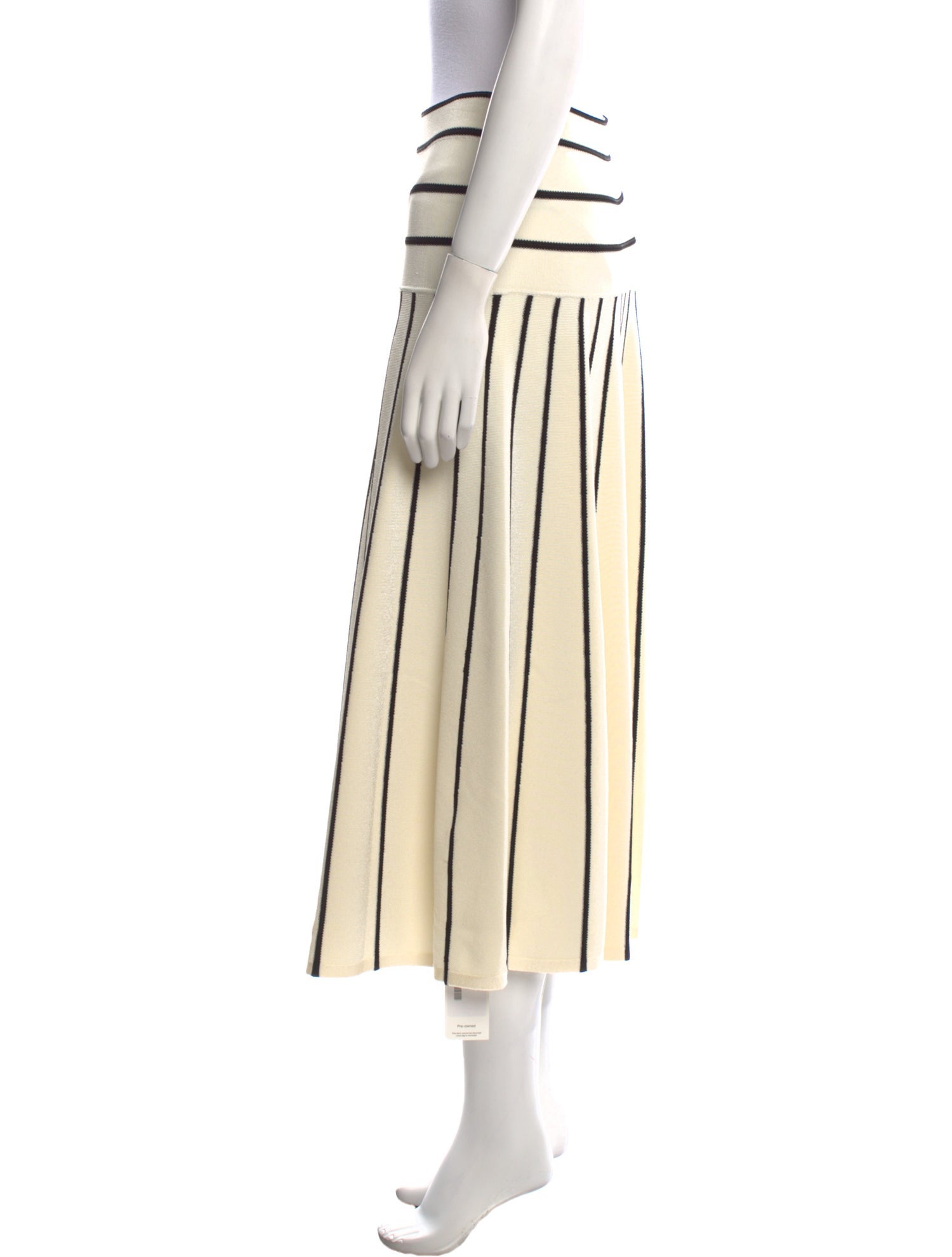 Zimmermann Striped Midi Length Skirt