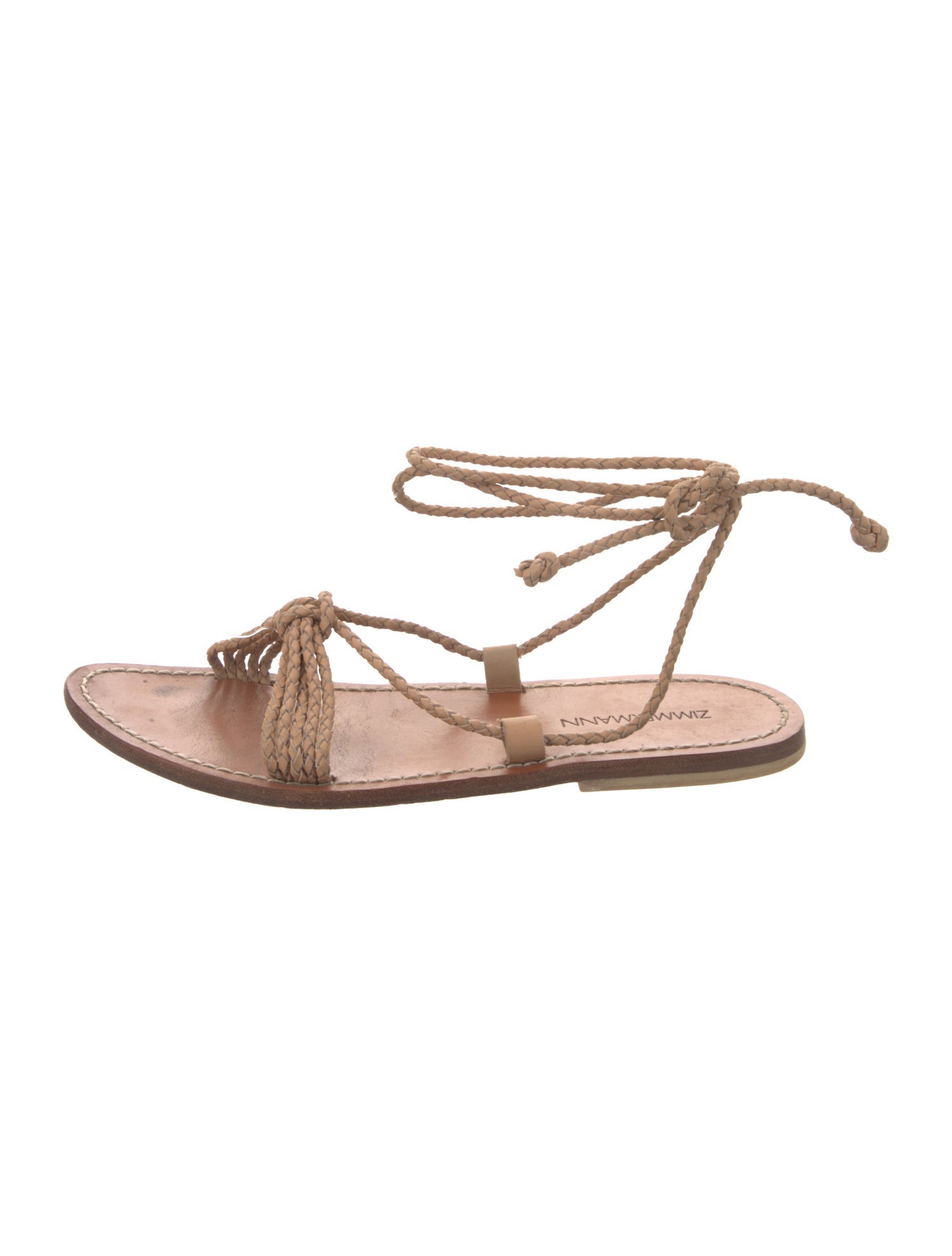 Zimmermann Leather Gladiator Sandals