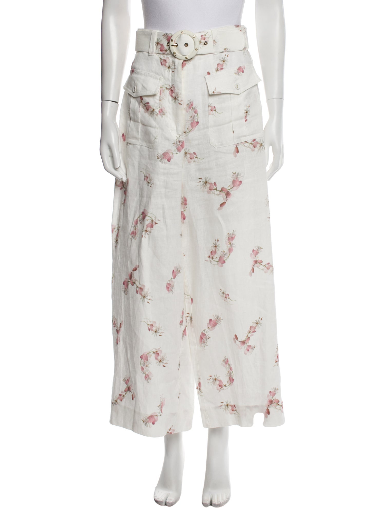 Zimmermann Linen Wide Leg Pants