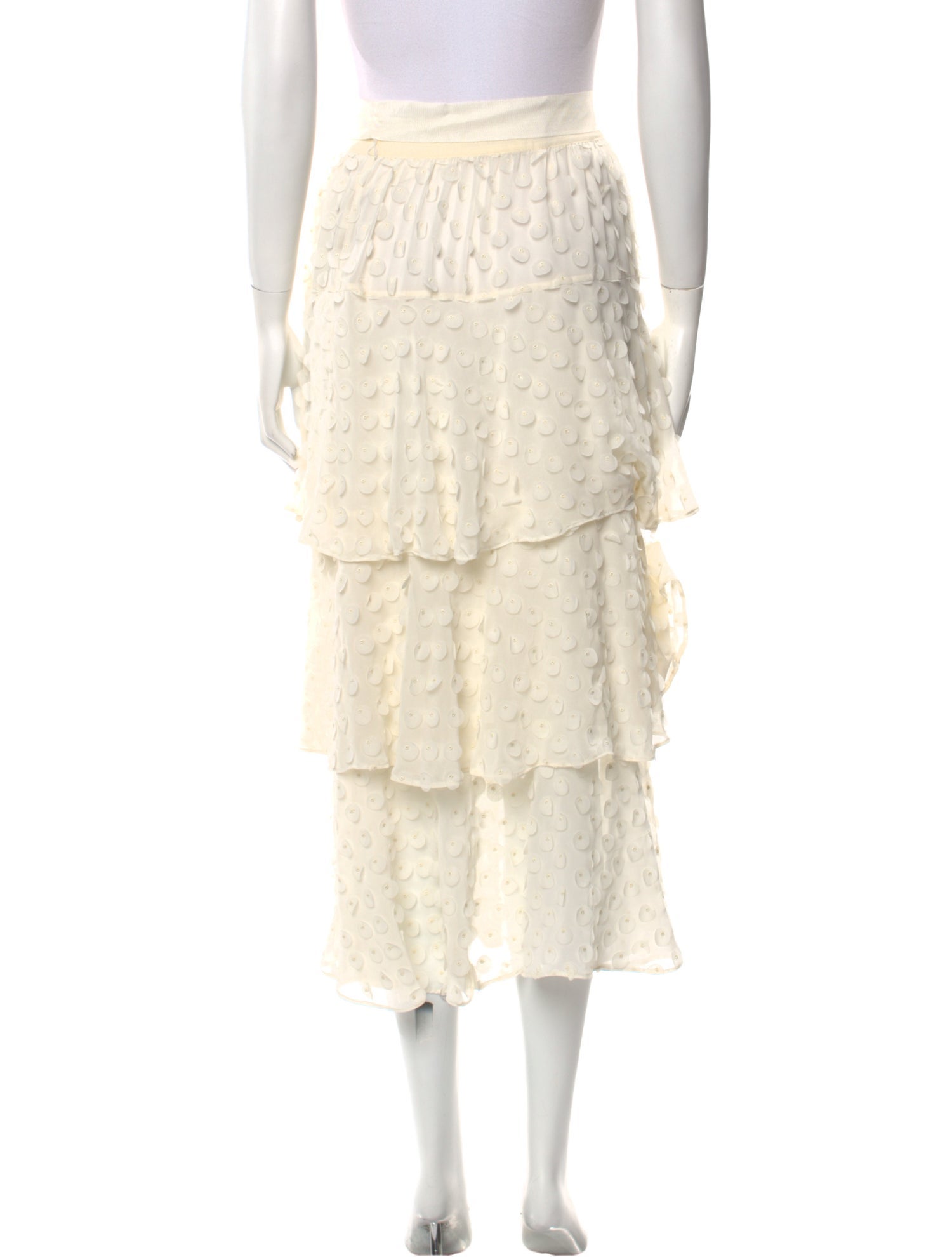 Zimmermann Floral Print Midi Length Skirt