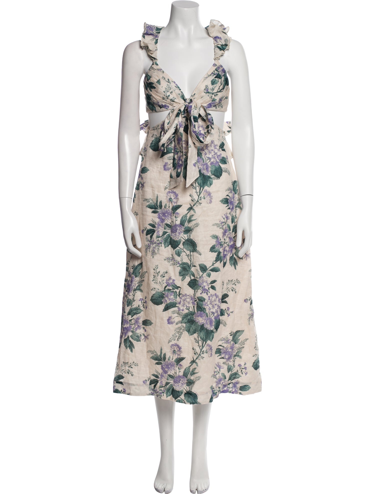 Zimmermann Linen Long Dress