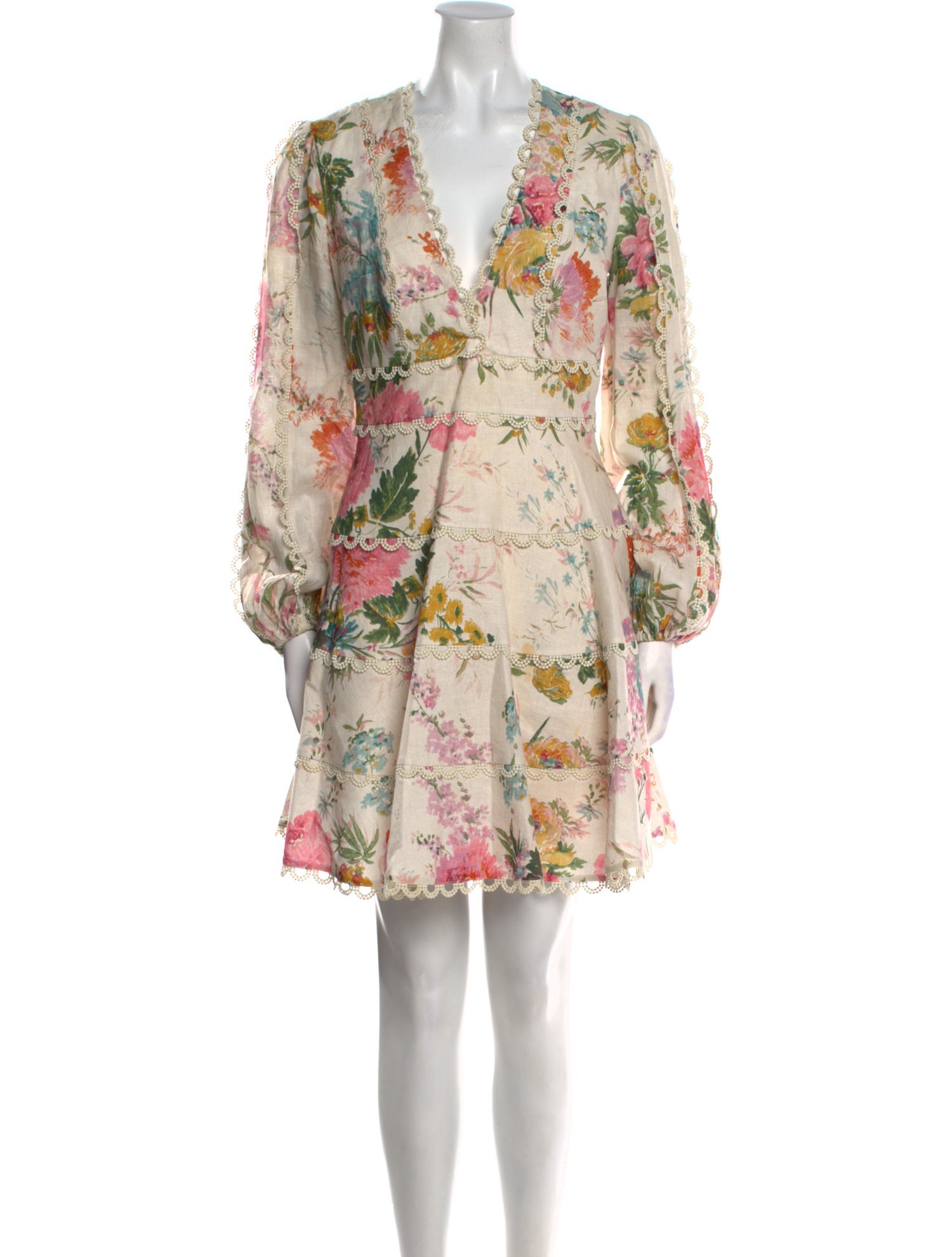 Zimmermann Linen Mini Dress