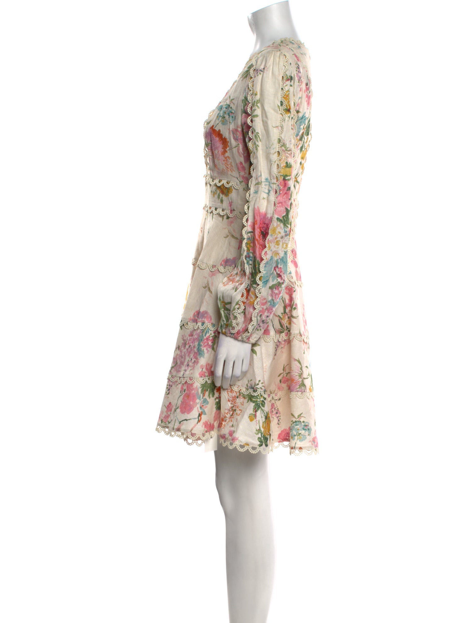 Zimmermann Linen Mini Dress