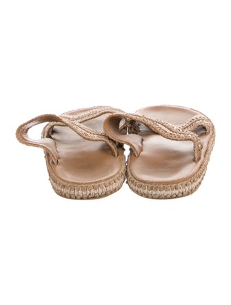 Zimmermann Straw Espadrilles