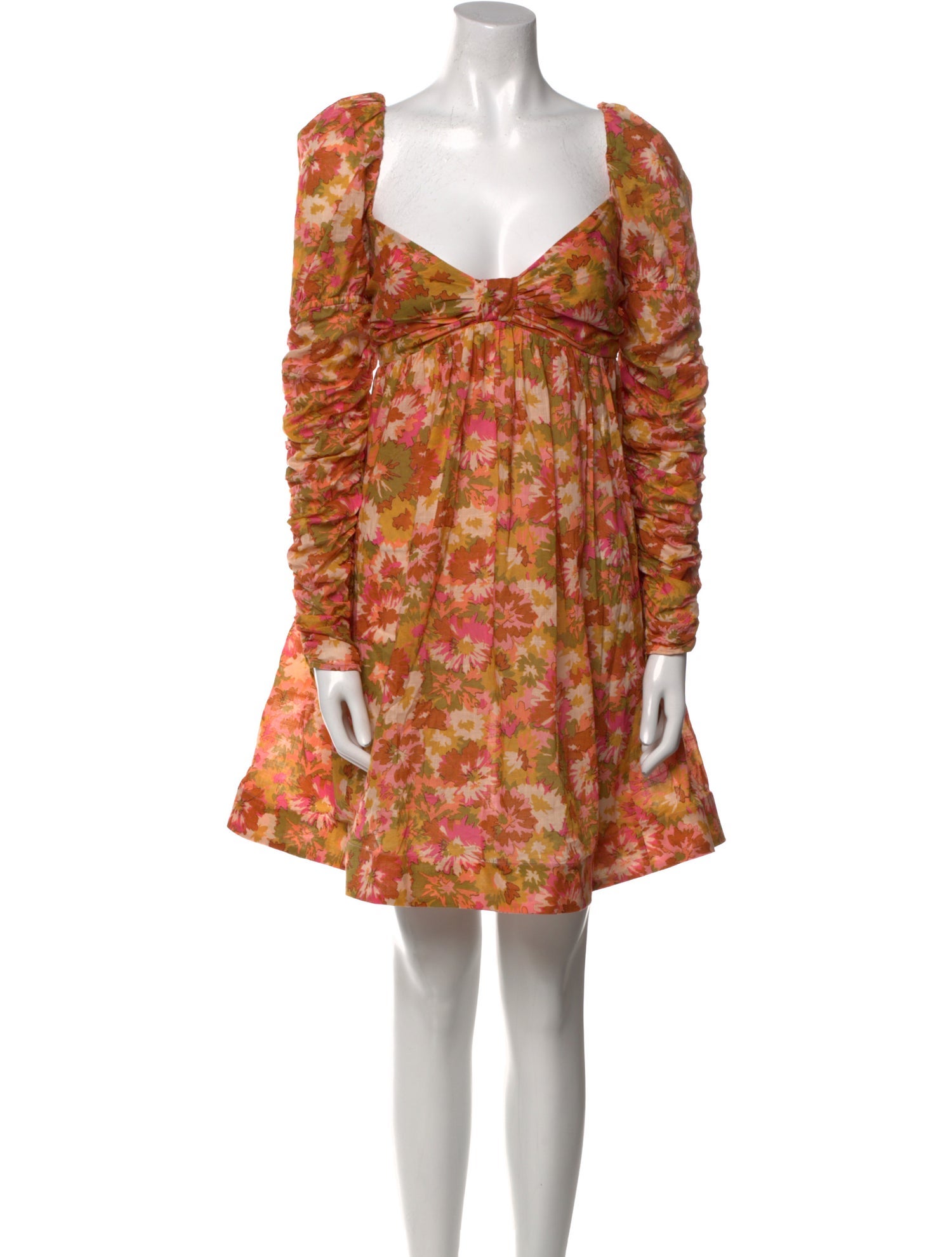 Zimmermann Floral Print Mini Dress