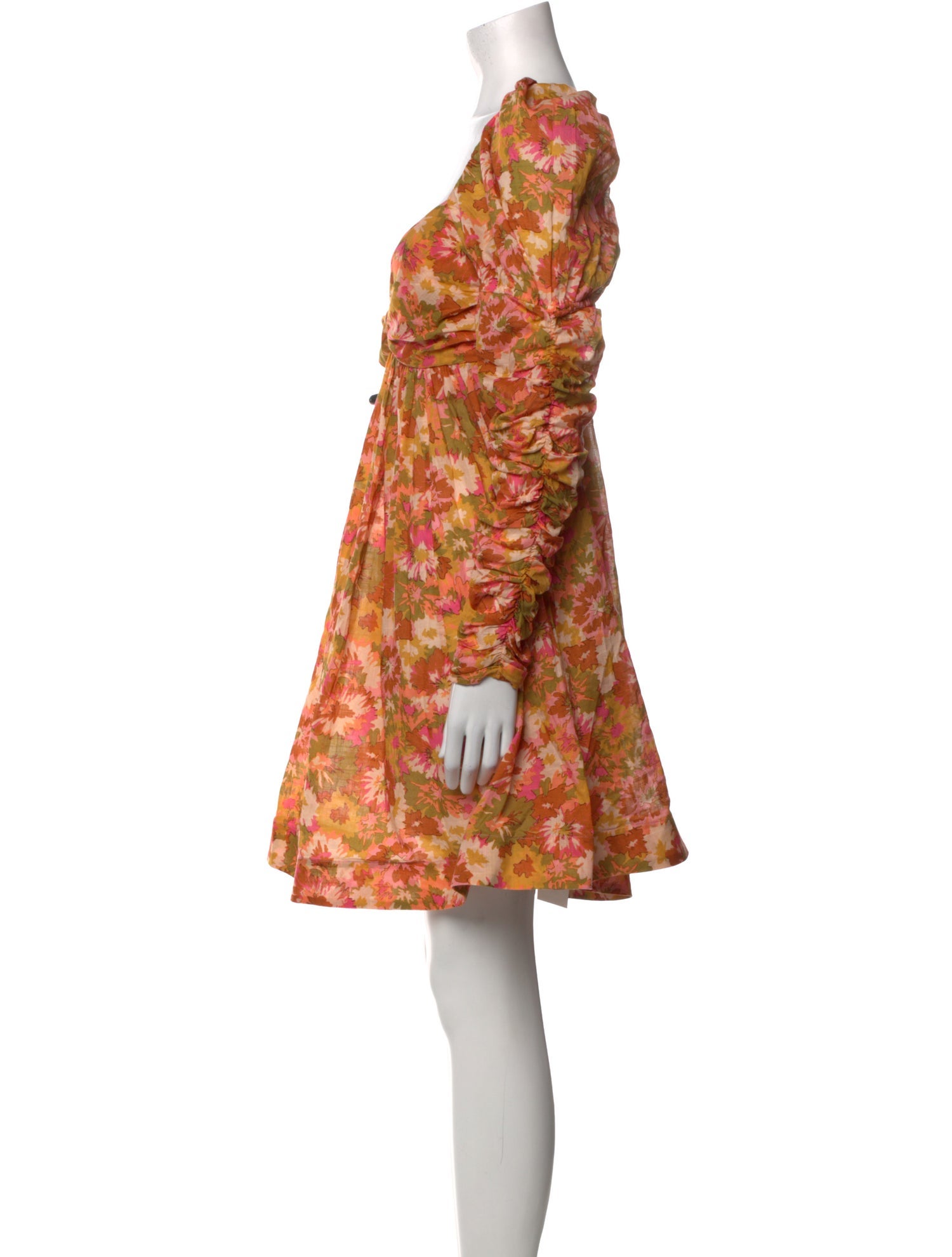 Zimmermann Floral Print Mini Dress