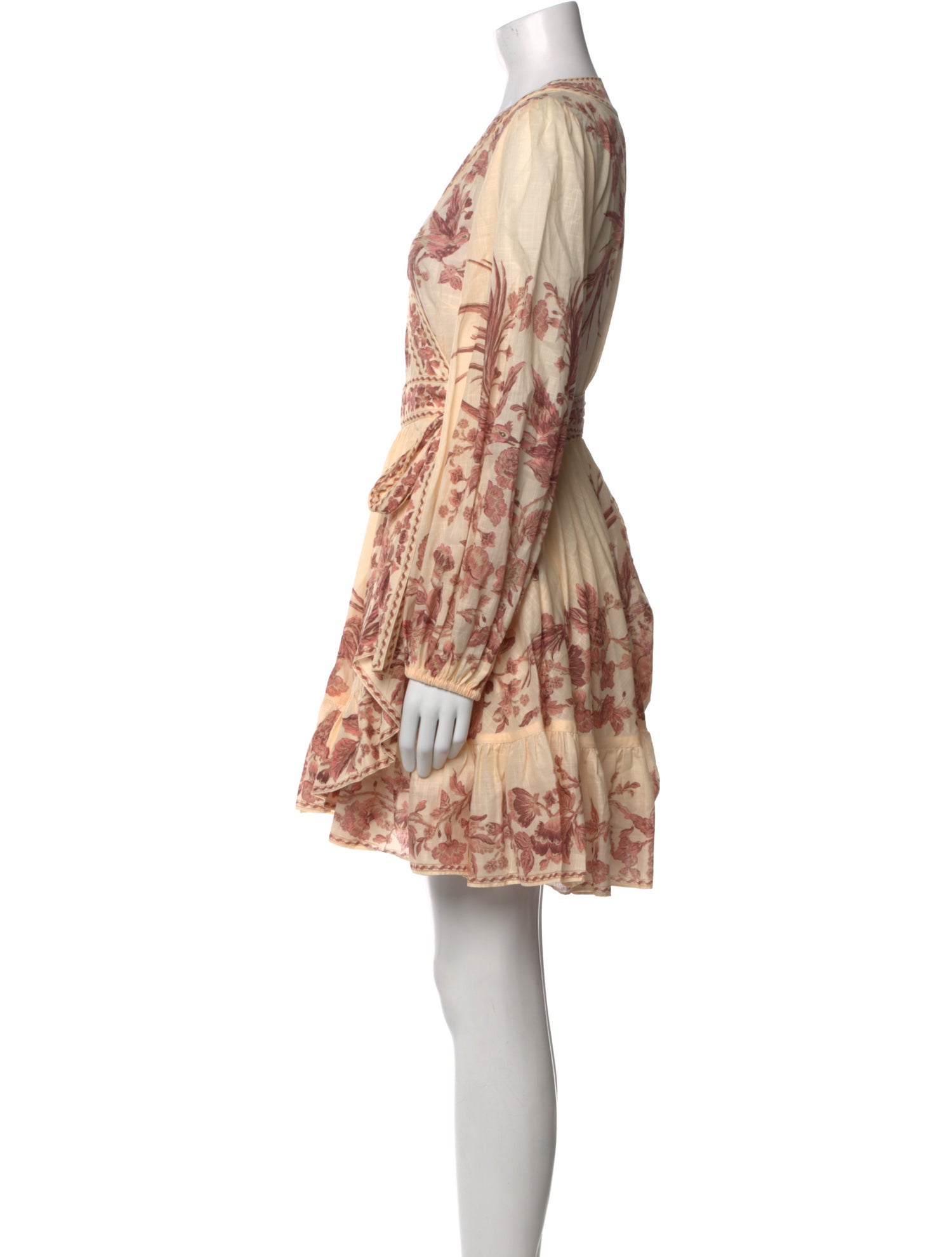 Zimmermann Printed Mini Dress w/ Tags