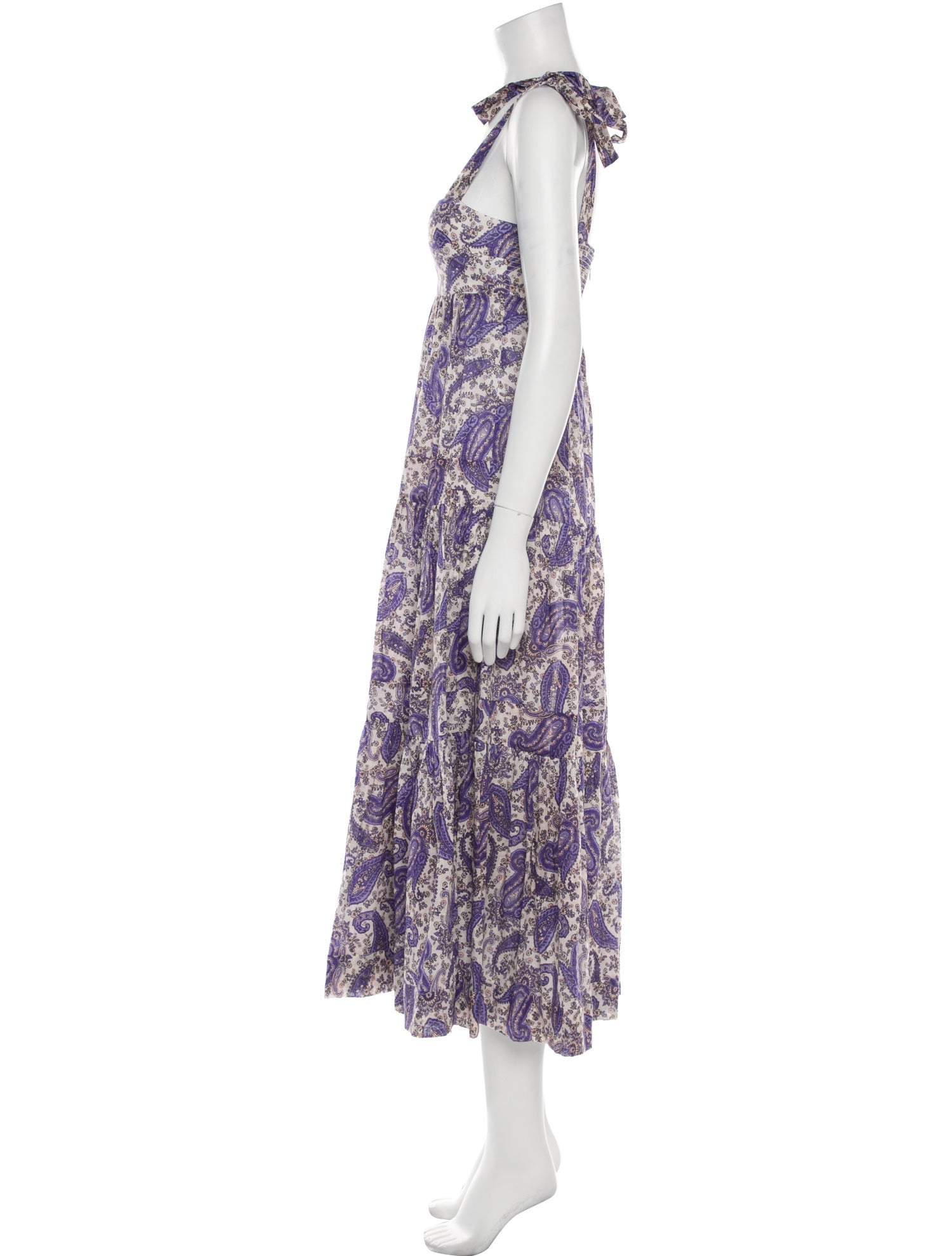 Zimmermann Paisley Print Knee-Length Dress