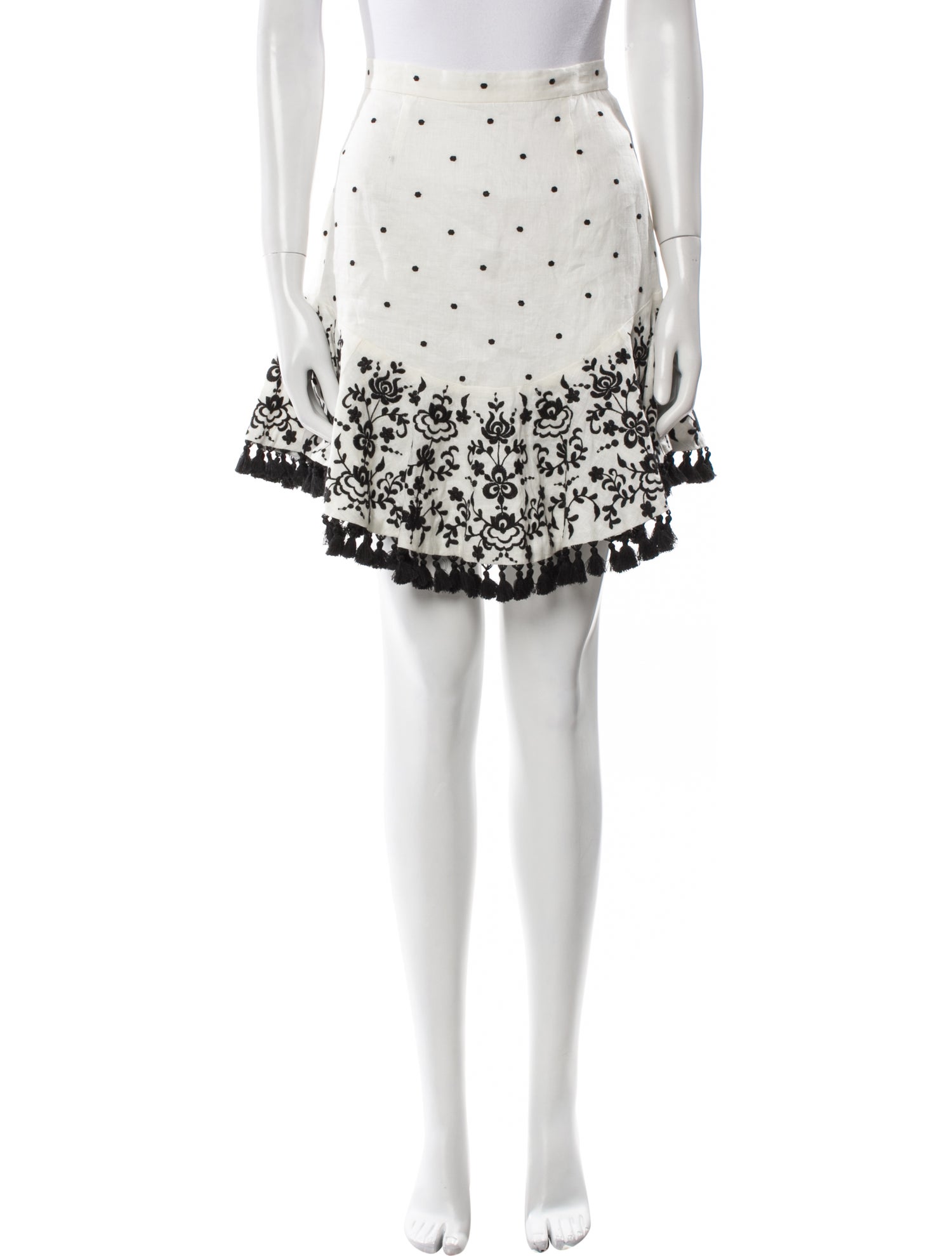 Zimmermann Linen Knee-Length Skirt