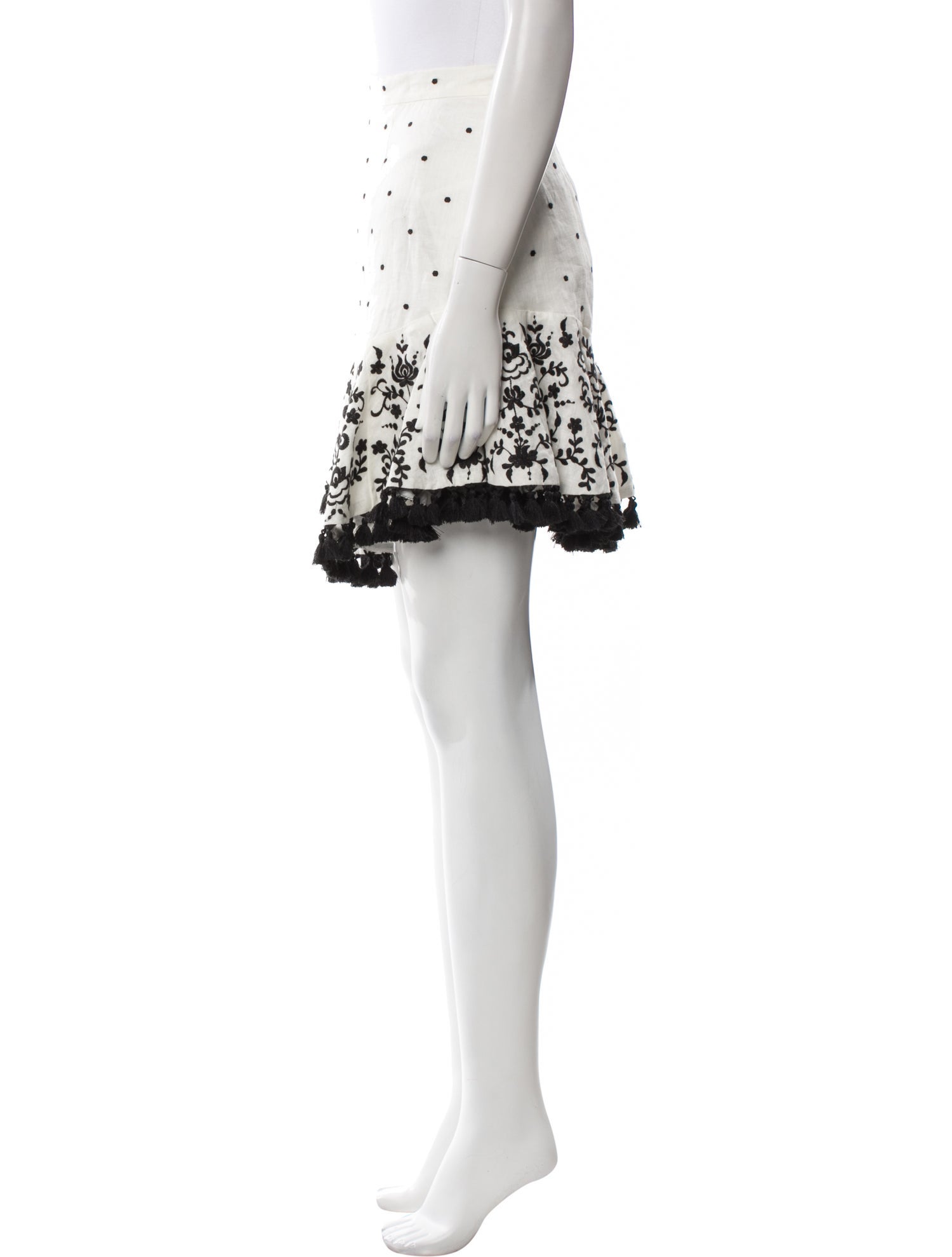 Zimmermann Linen Knee-Length Skirt