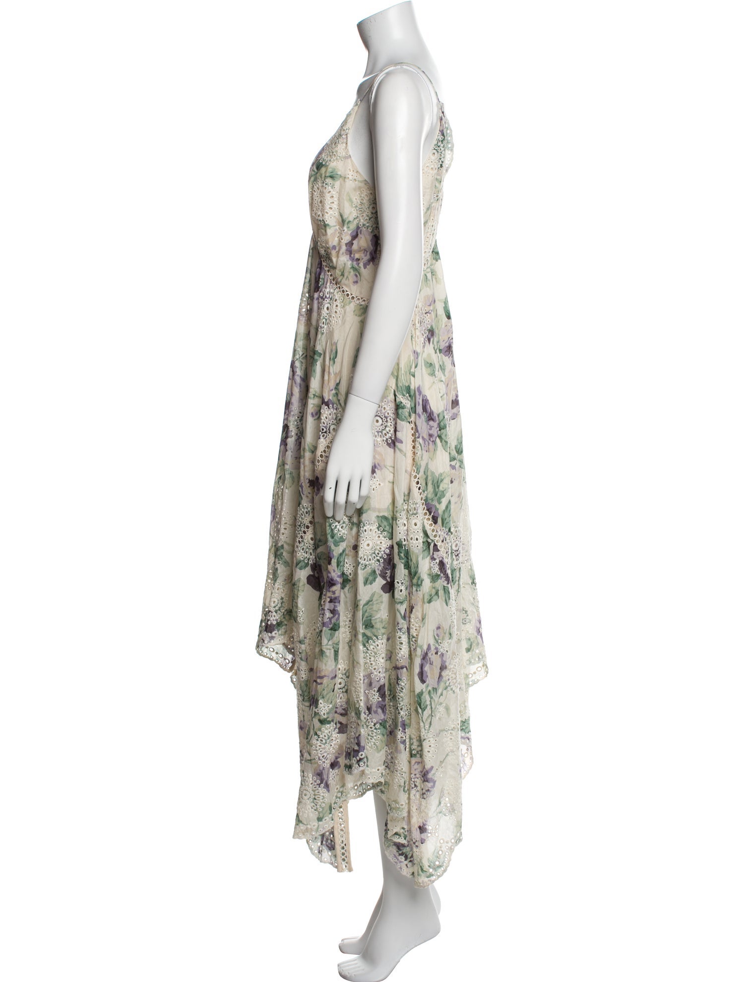 Zimmermann Floral Print Long Dress