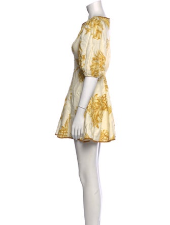 Zimmermann Linen Mini Dress