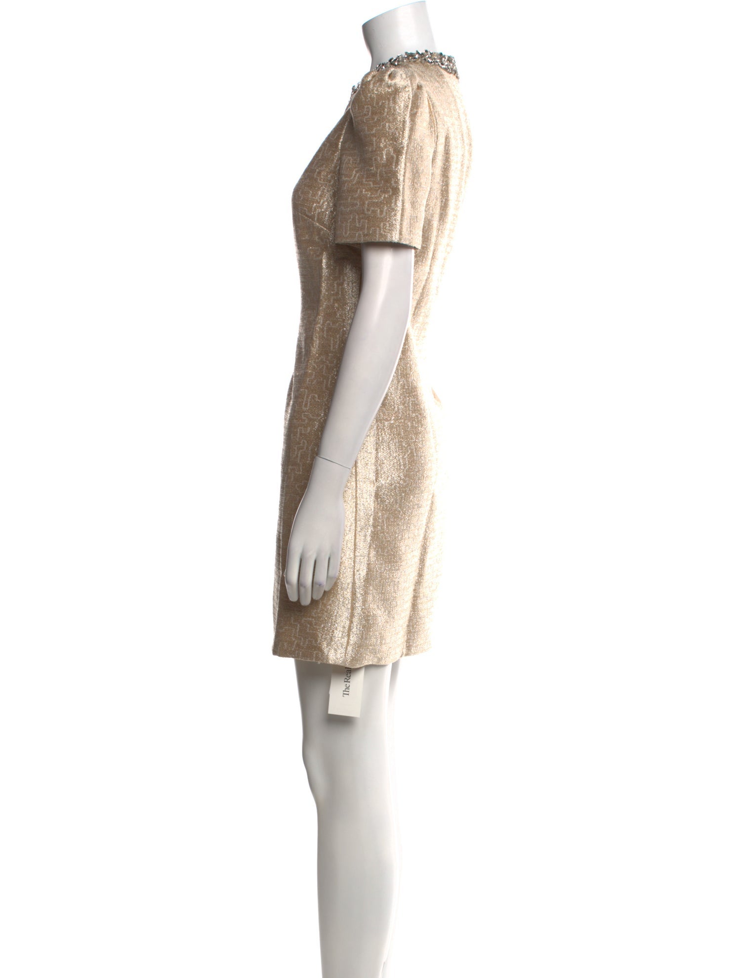 Zimmermann Crew Neck Mini Dress