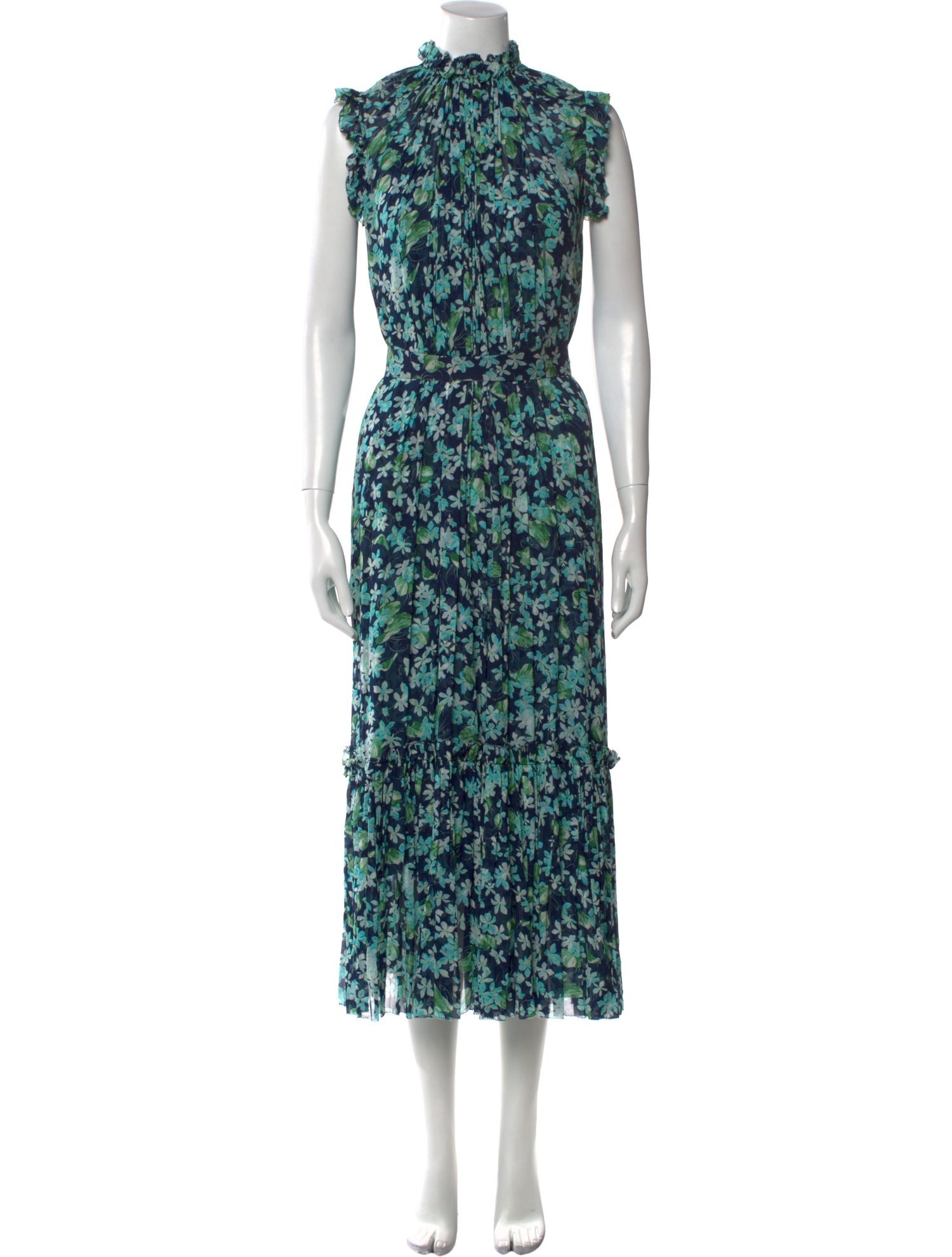 Zimmermann Floral Print Long Dress