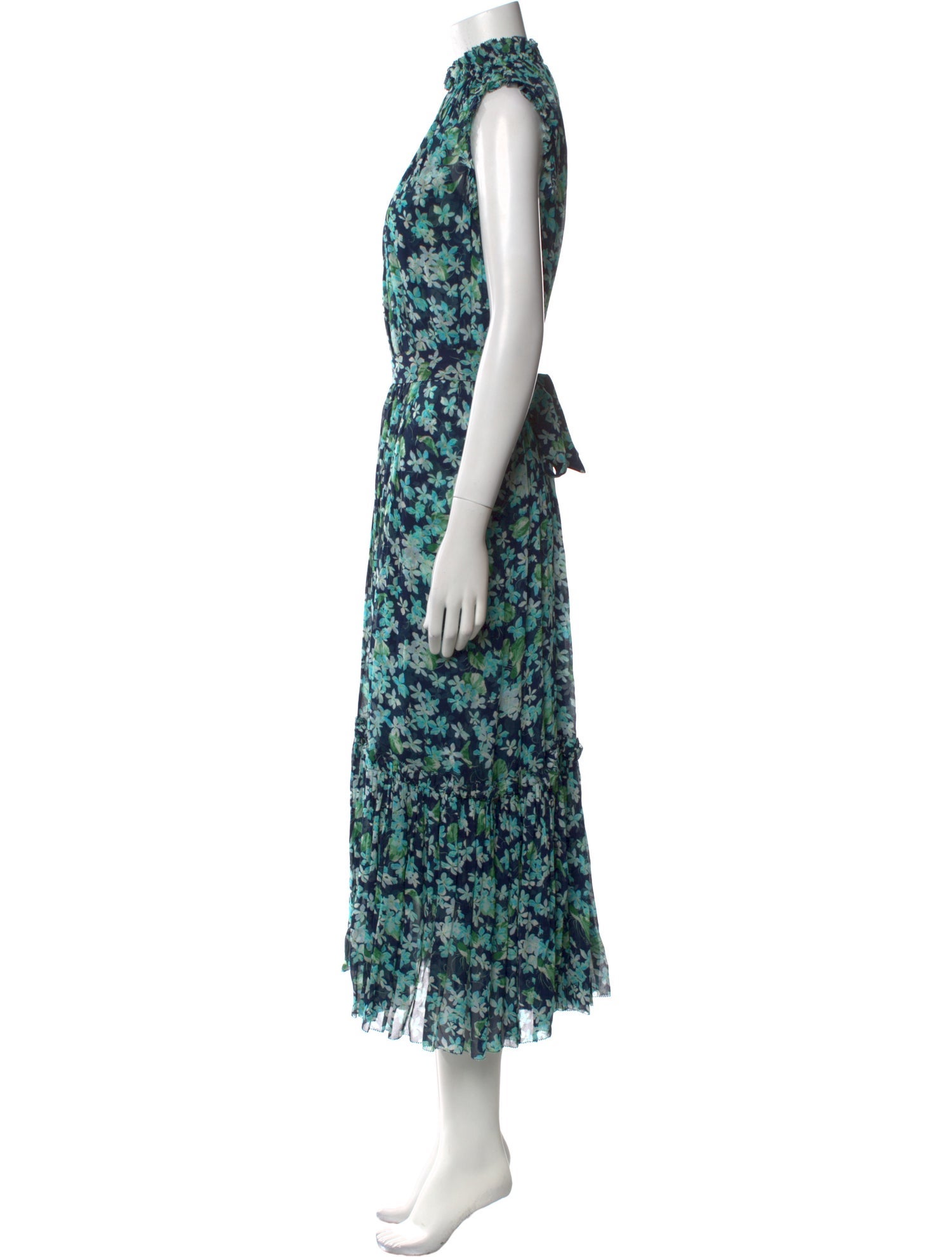 Zimmermann Floral Print Long Dress