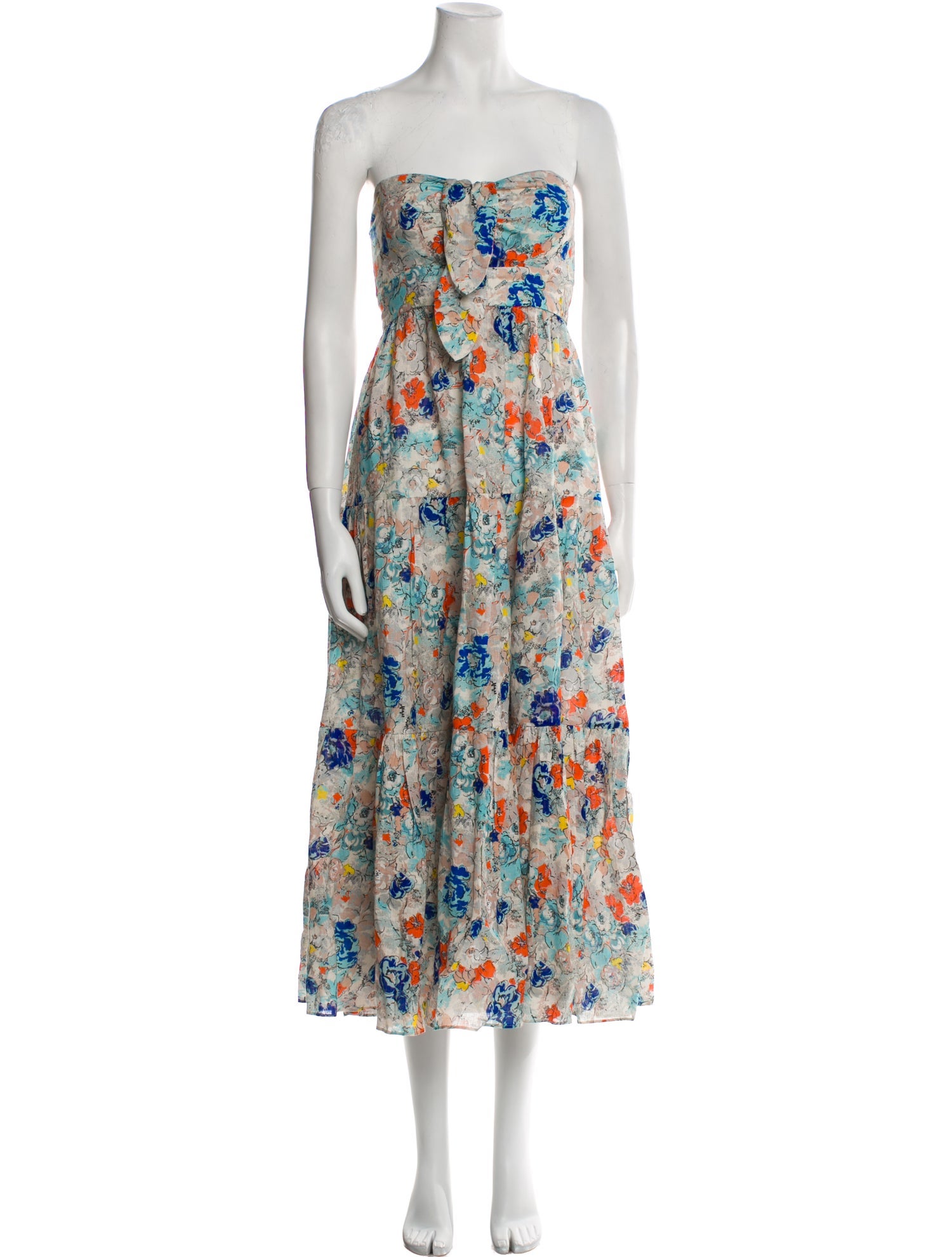 Zimmermann Linen Midi Length Dress