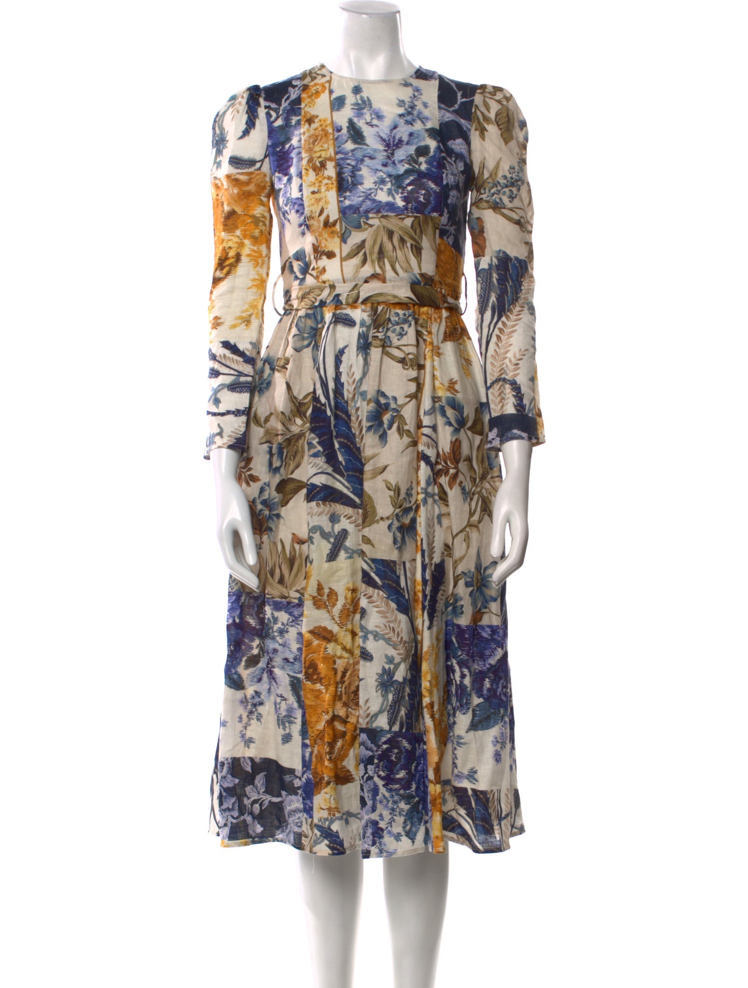 Zimmermann Linen Midi Length Dress