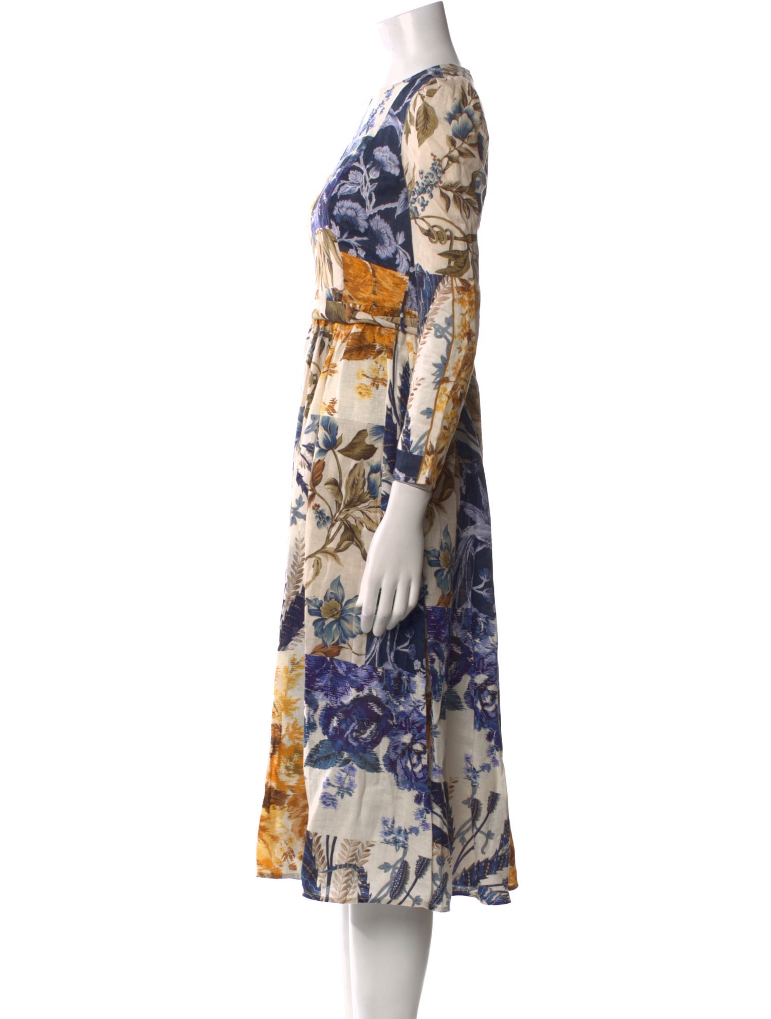 Zimmermann Linen Midi Length Dress