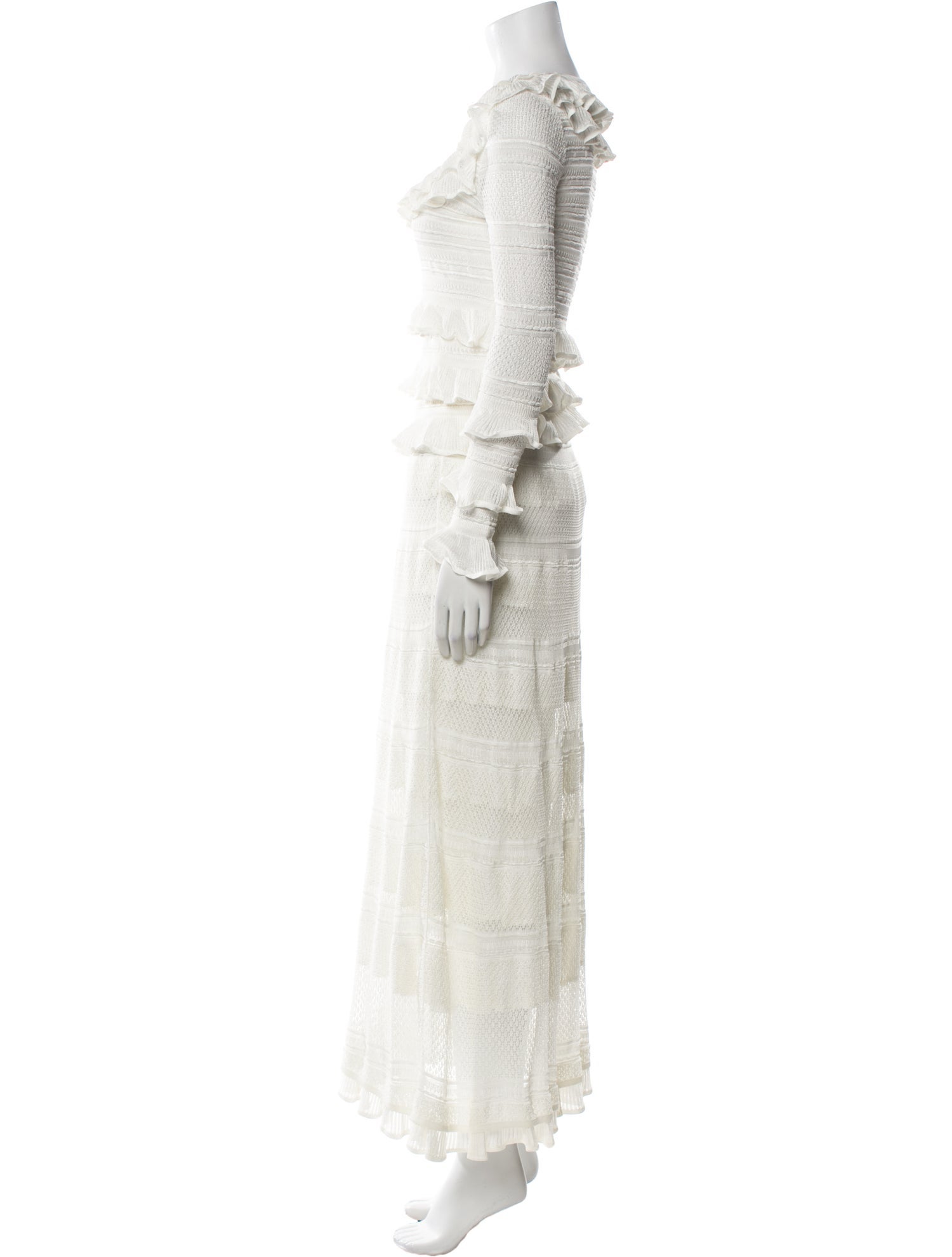 Zimmermann Ruffle Embellishment Skirt Set