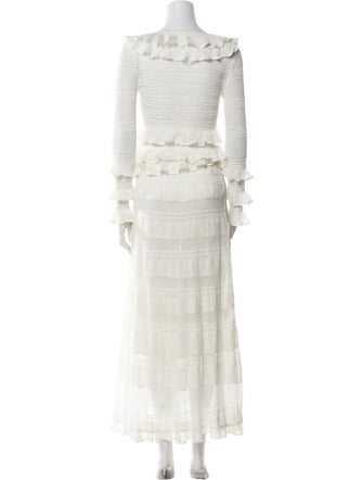 Zimmermann Ruffle Embellishment Skirt Set