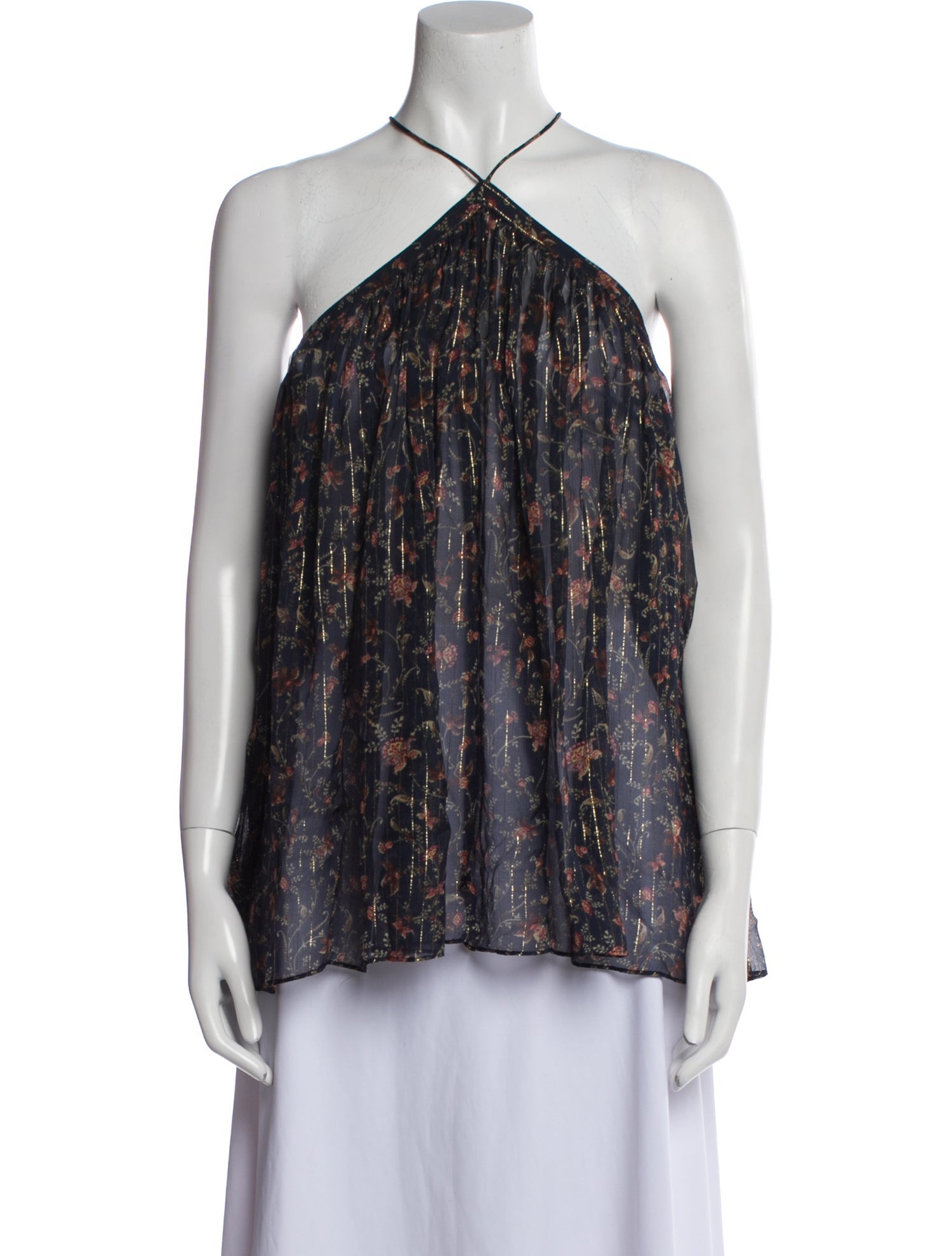 Zimmermann Silk Floral Print Blouse