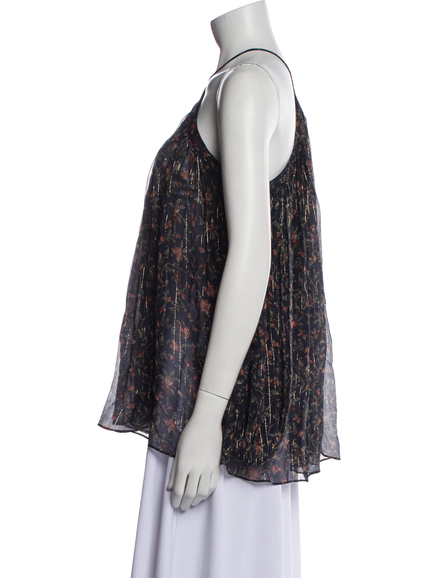 Zimmermann Silk Floral Print Blouse