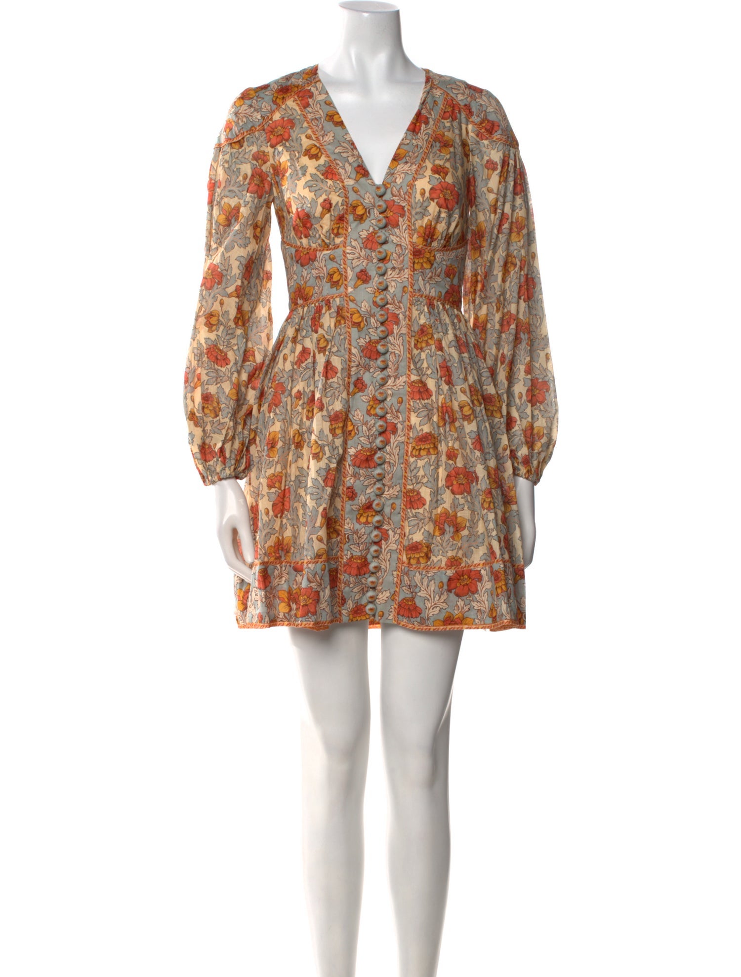 Zimmermann Printed Mini Dress