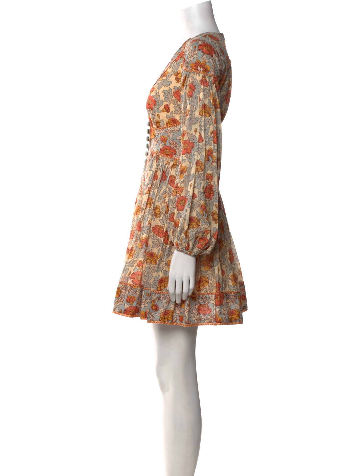 Zimmermann Printed Mini Dress