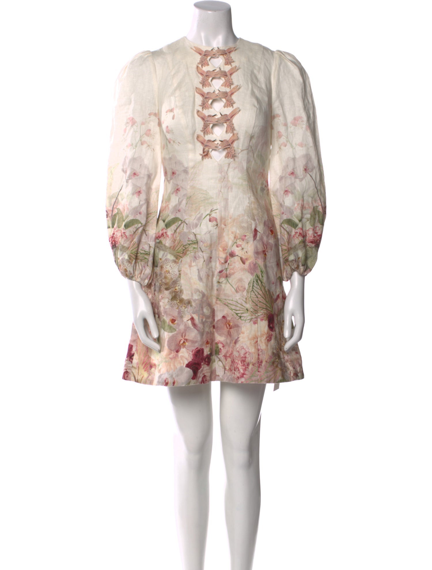 Zimmermann Linen Mini Dress