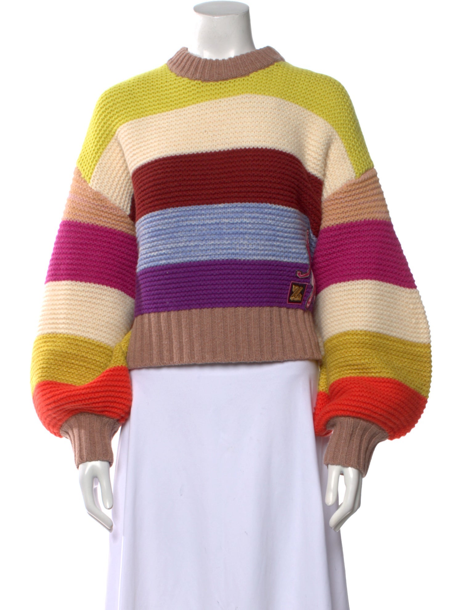 Zimmermann Merino Wool Striped Sweater w/ Tags