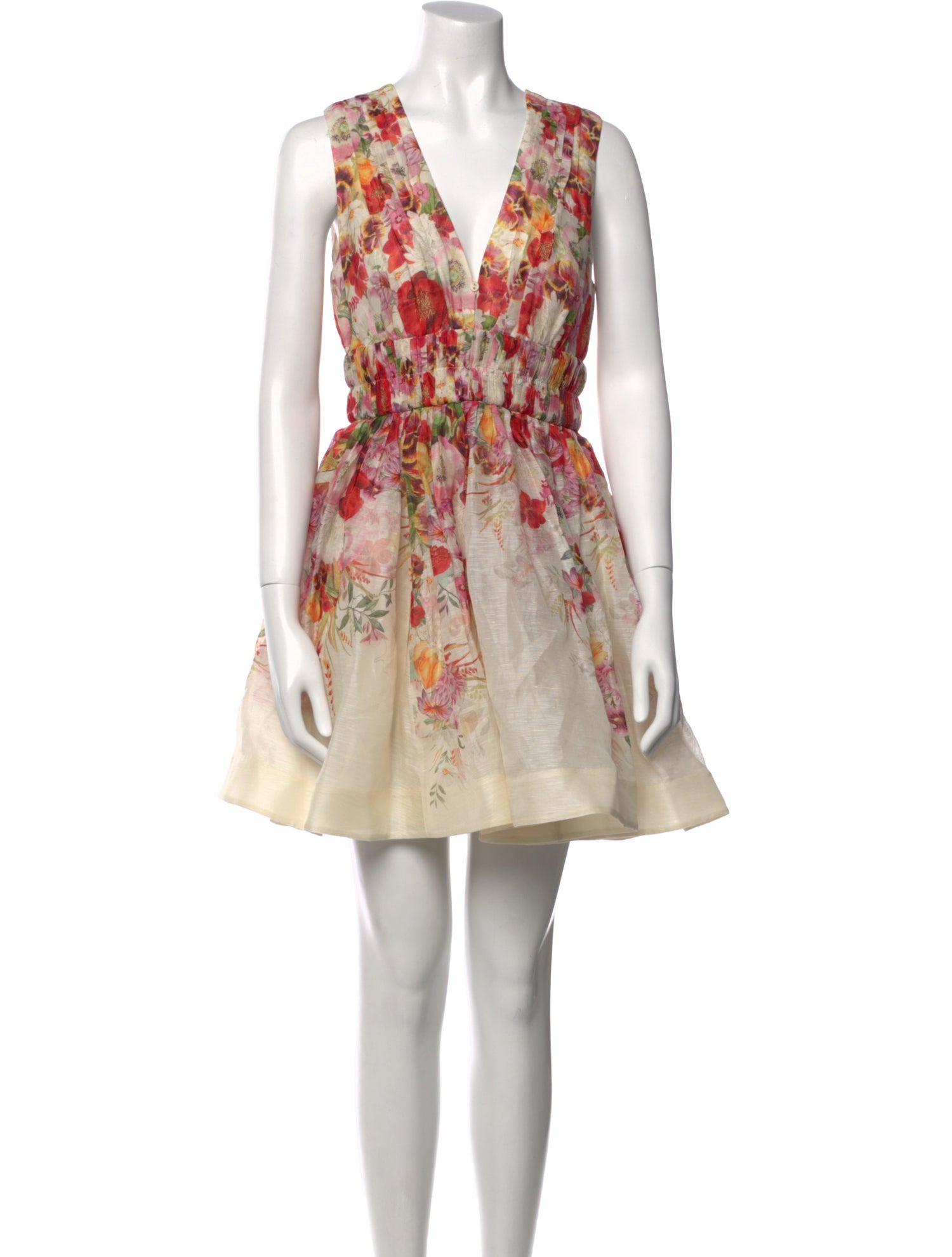 Zimmermann Linen Mini Dress