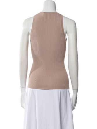Zimmermann Crew Neck Sleeveless Top