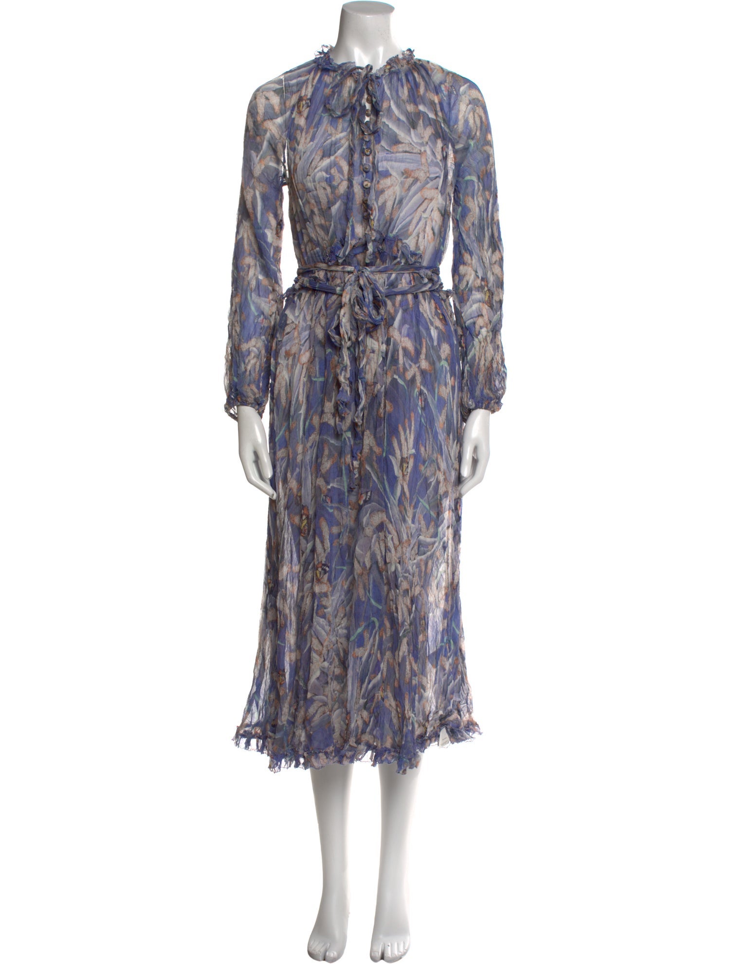 Zimmermann Silk Midi Length Dress