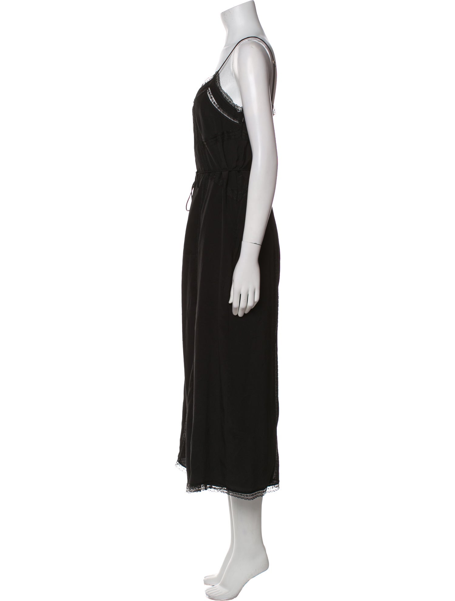 Zimmermann Silk V-Neck Jumpsuit