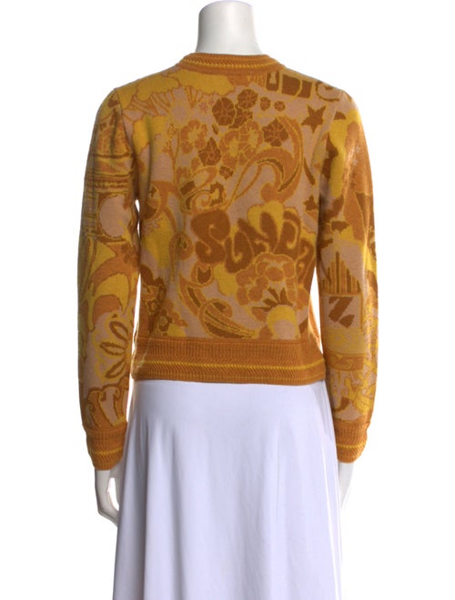 Zimmermann Merino Wool Printed Sweater