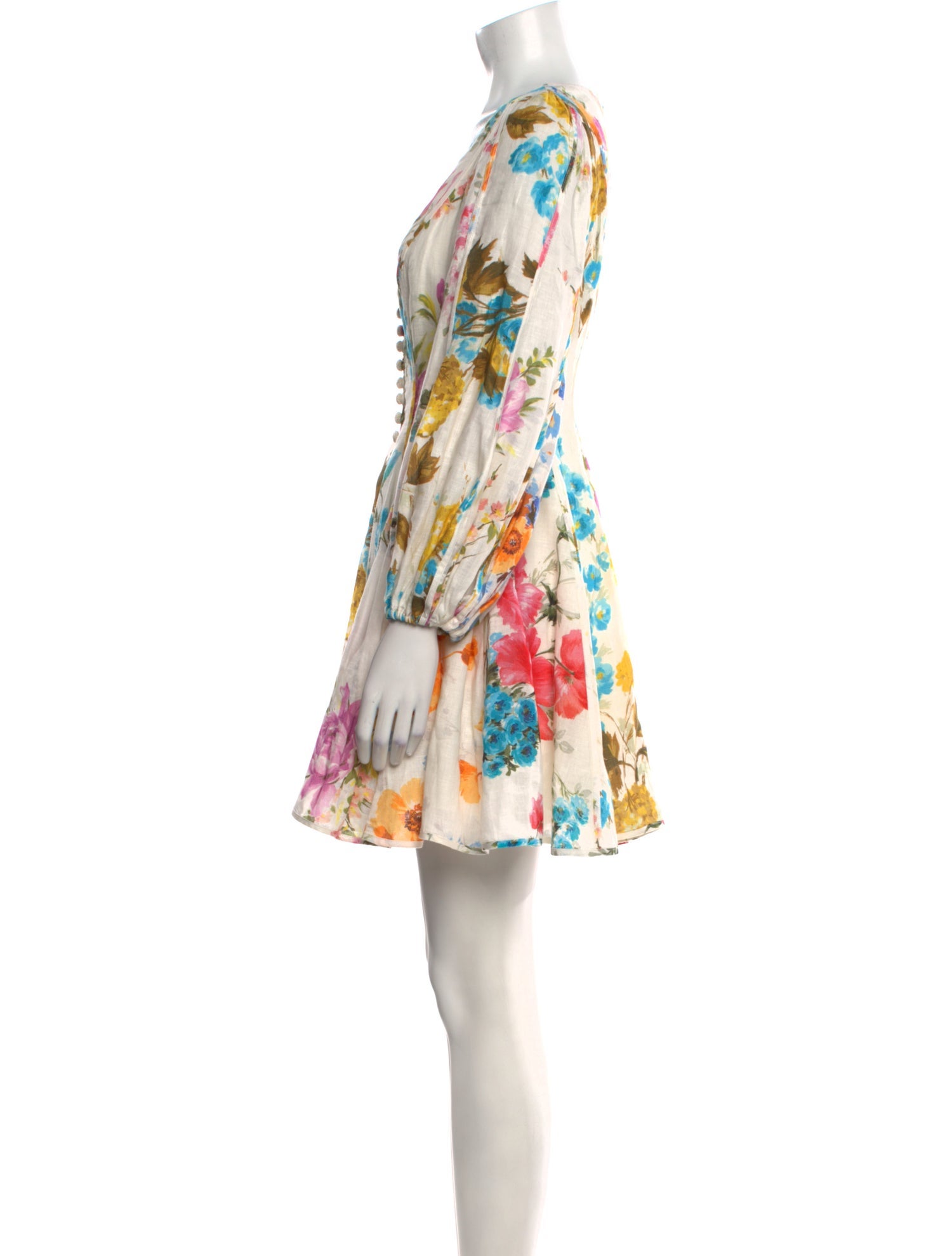 Zimmermann Linen Mini Dress