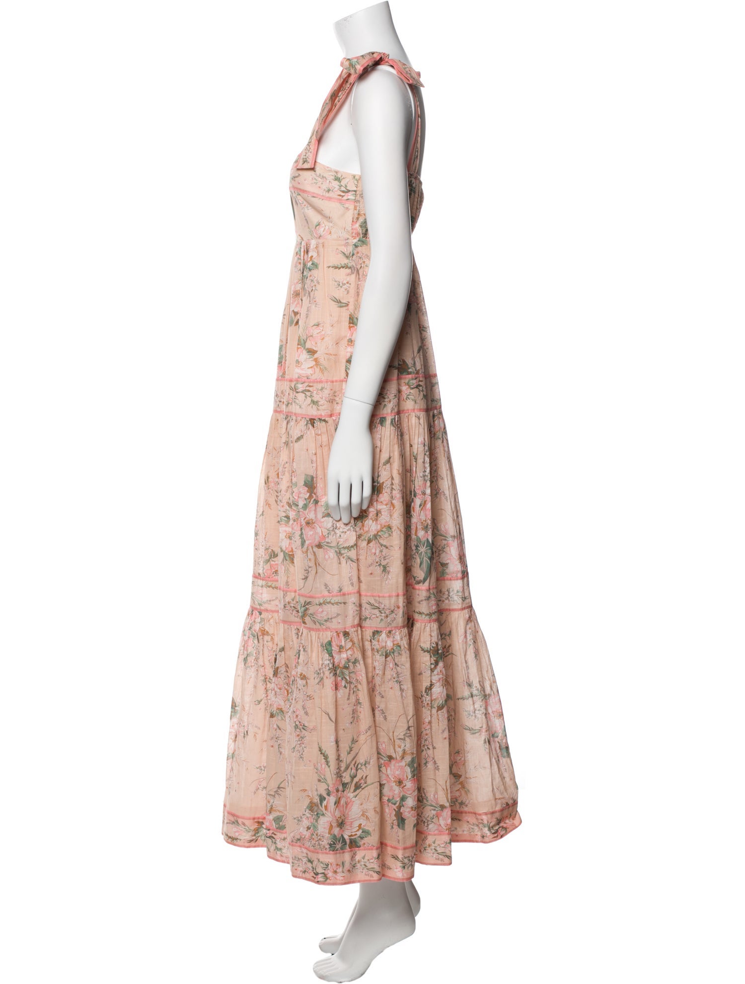 Zimmermann Floral Print Long Dress