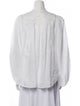 Zimmermann Linen Long Sleeve Button-Up Top