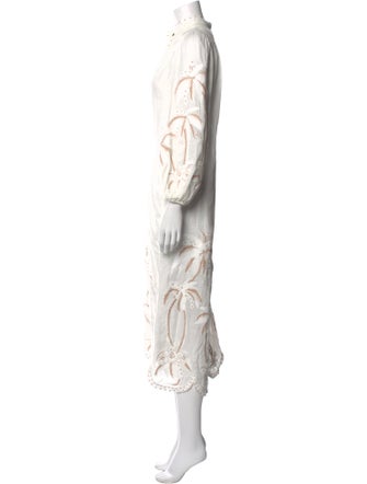 Zimmermann Linen Midi Length Dress