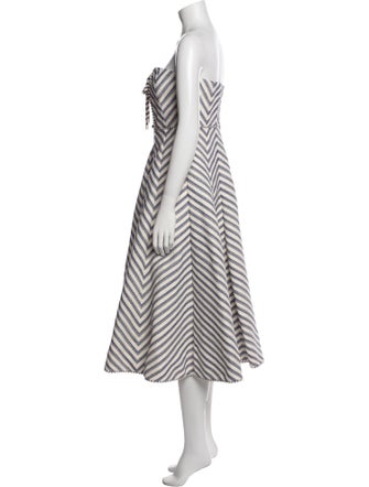 Zimmermann Striped Knee-Length Dress