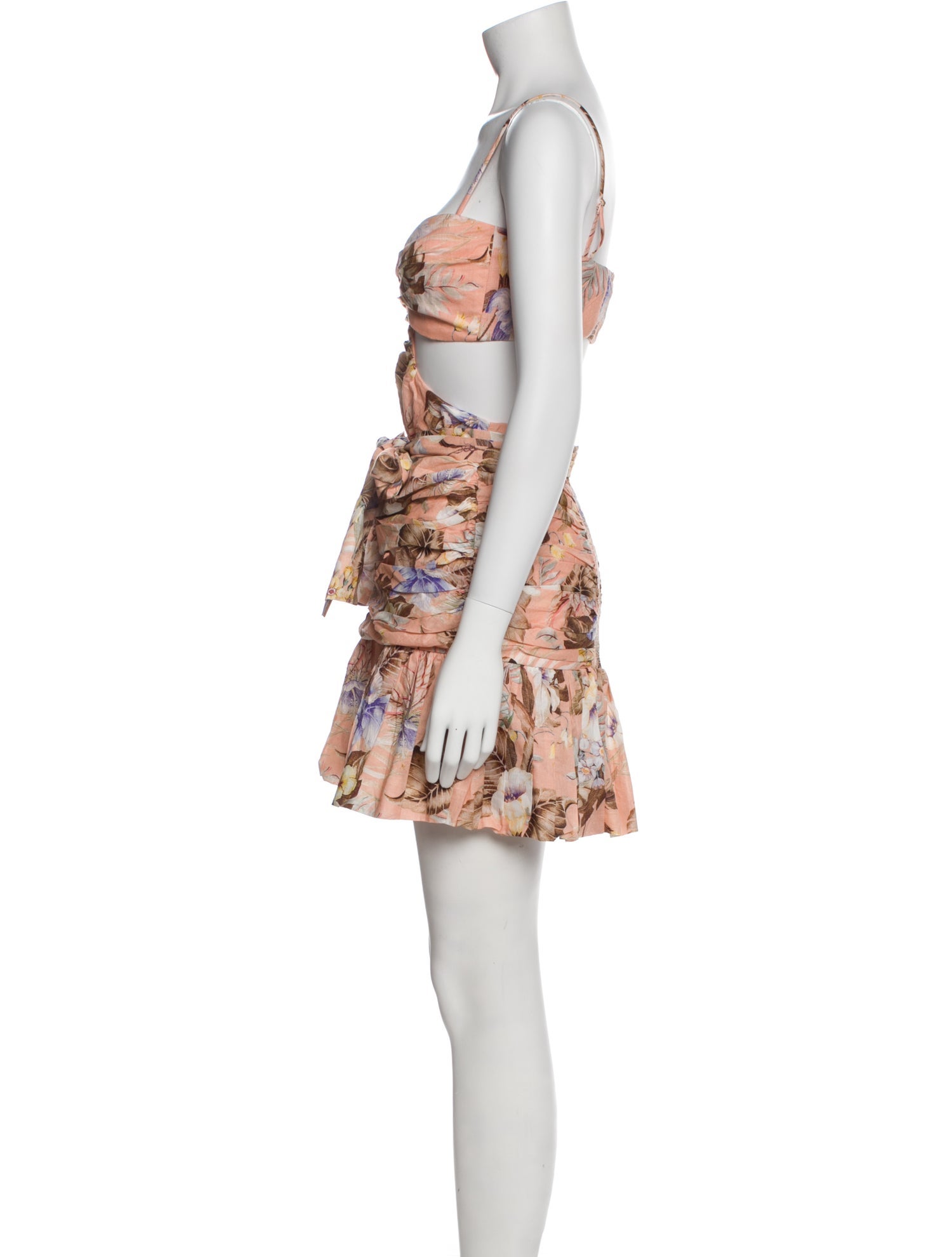Zimmermann Floral Print Mini Dress w/ Tags