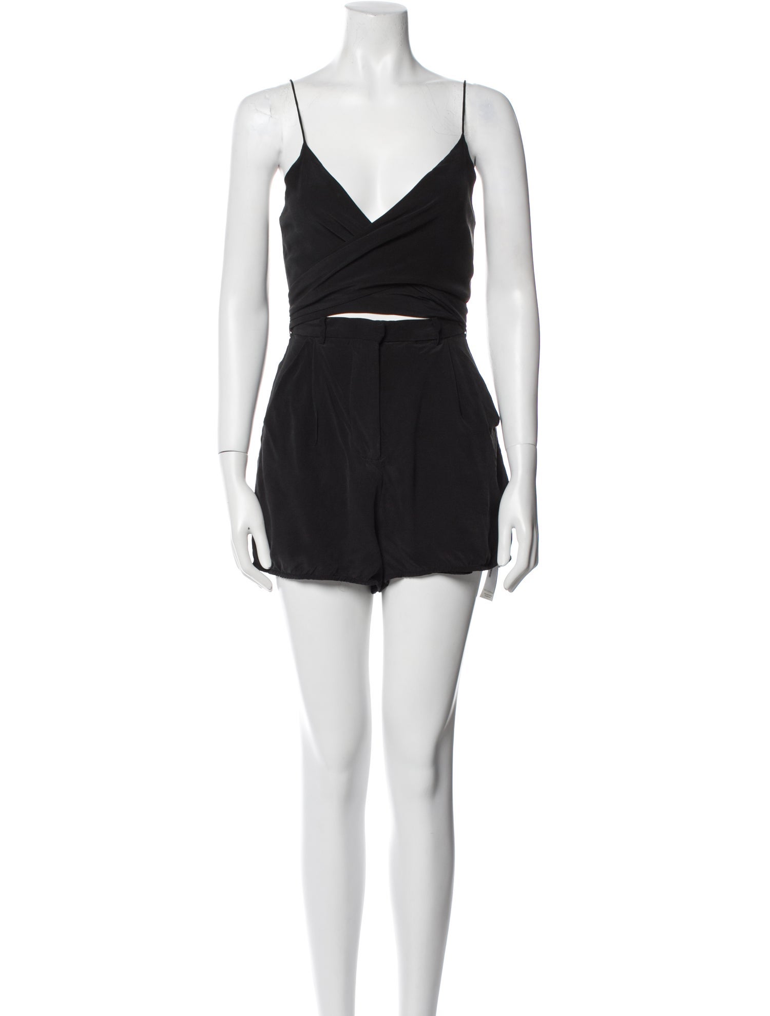 Zimmermann Silk V-Neck Romper