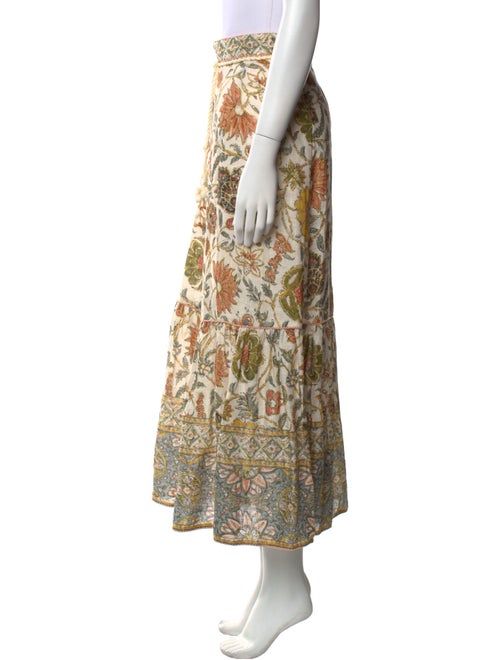 Zimmermann Linen Midi Length Skirt